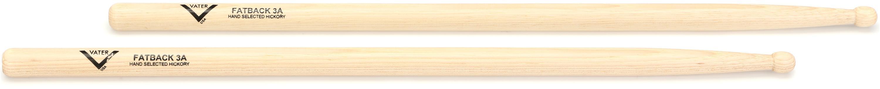 Photo of Vater American Hickory Drumsticks - 3A - Wood Tip