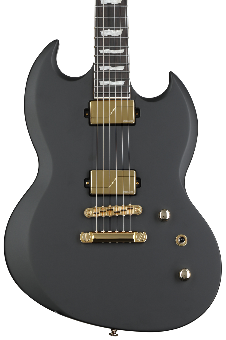 ESP LTD Viper-1000 Electric Guitar - Vintage Black | Sweetwater