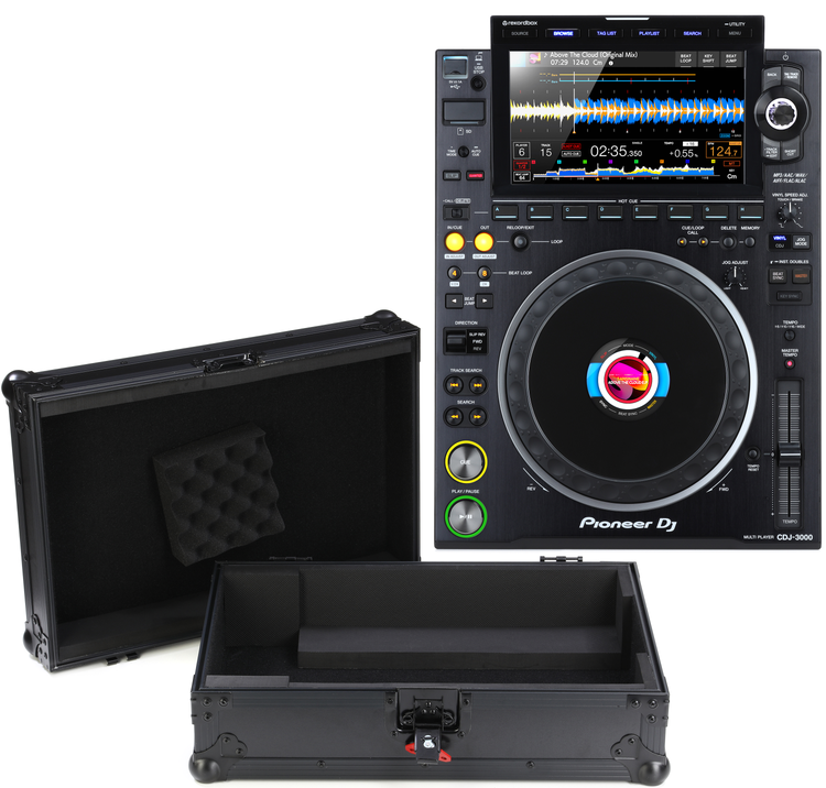 Pioneer DJ CDJ-3000 Professional DJ Media Player with Onyx Flight