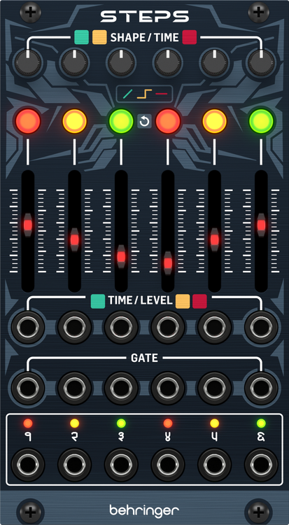 パーティを彩るご馳走や Steps Behringer 6-stage and Generator Function Multi-source 鍵盤楽器