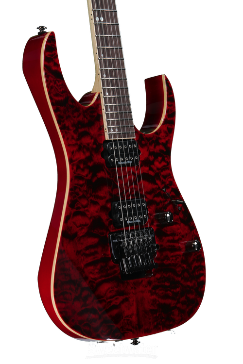 ギター Ibanez RG920 premium Ibanez RG920QMZ Premium Electric Guitar High Voltage Violet
