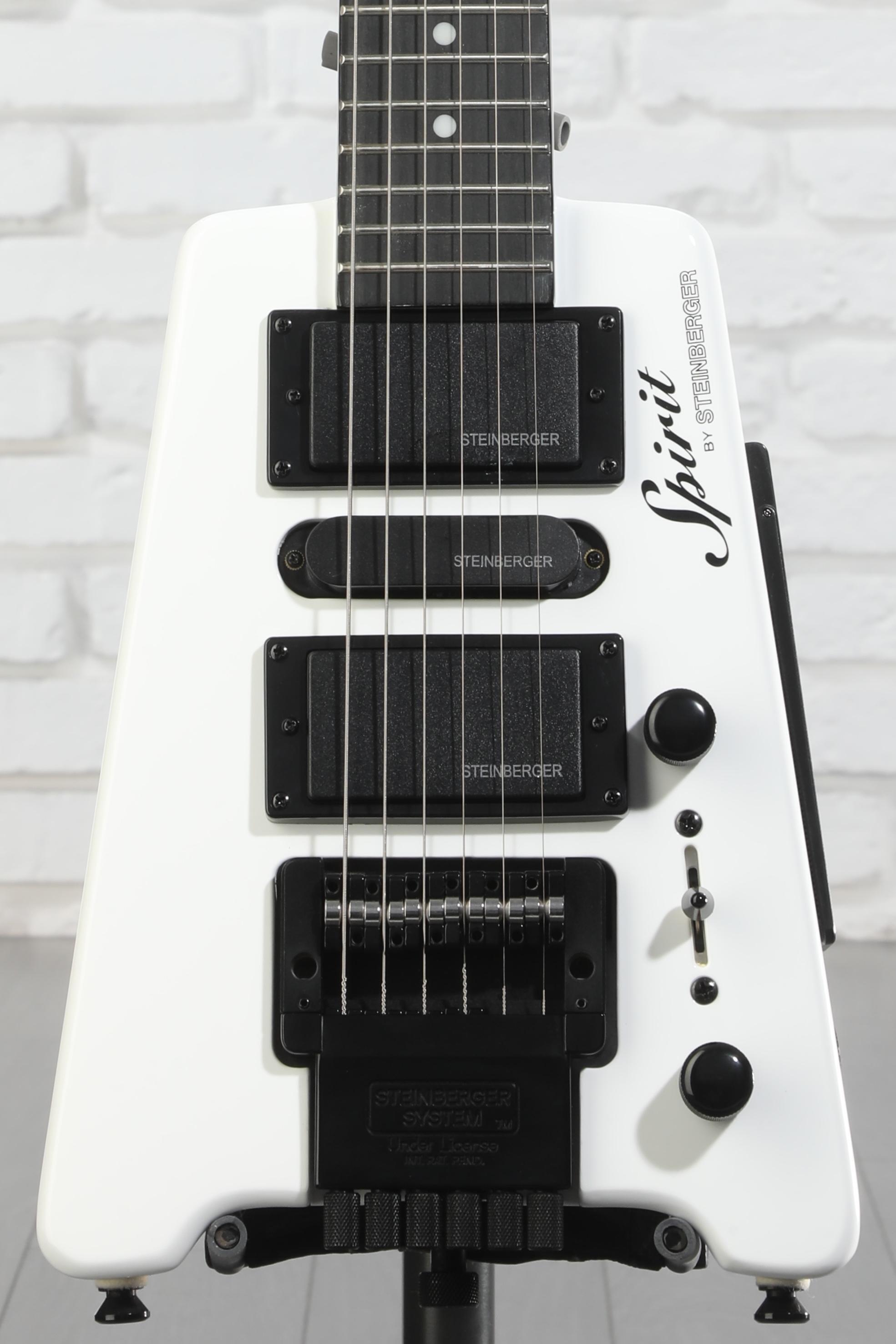 Steinberger Spirit GT-PRO Deluxe Electric Guitar - White | Sweetwater