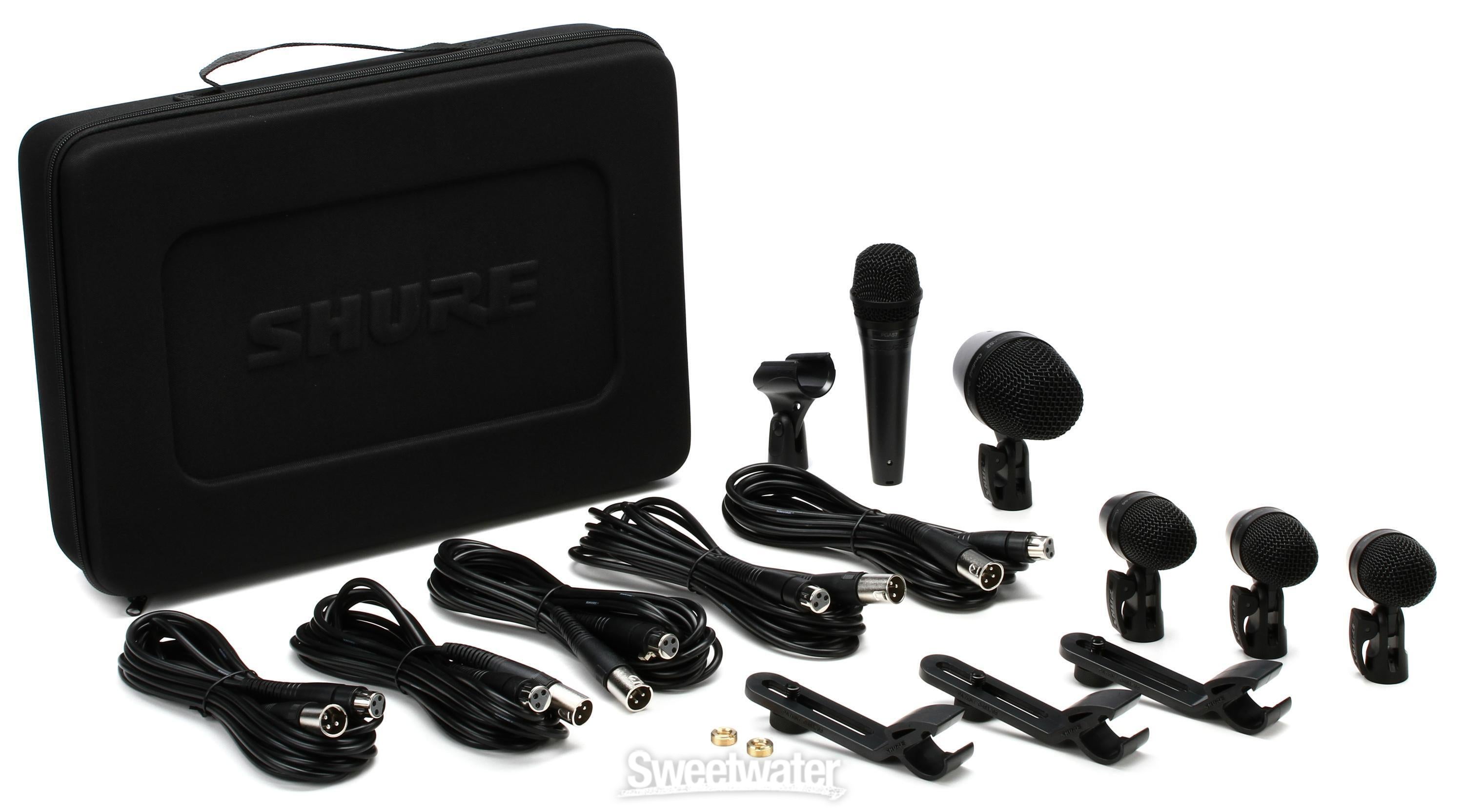 Shure PGADRUMKIT5 5-piece Drum Microphone Kit