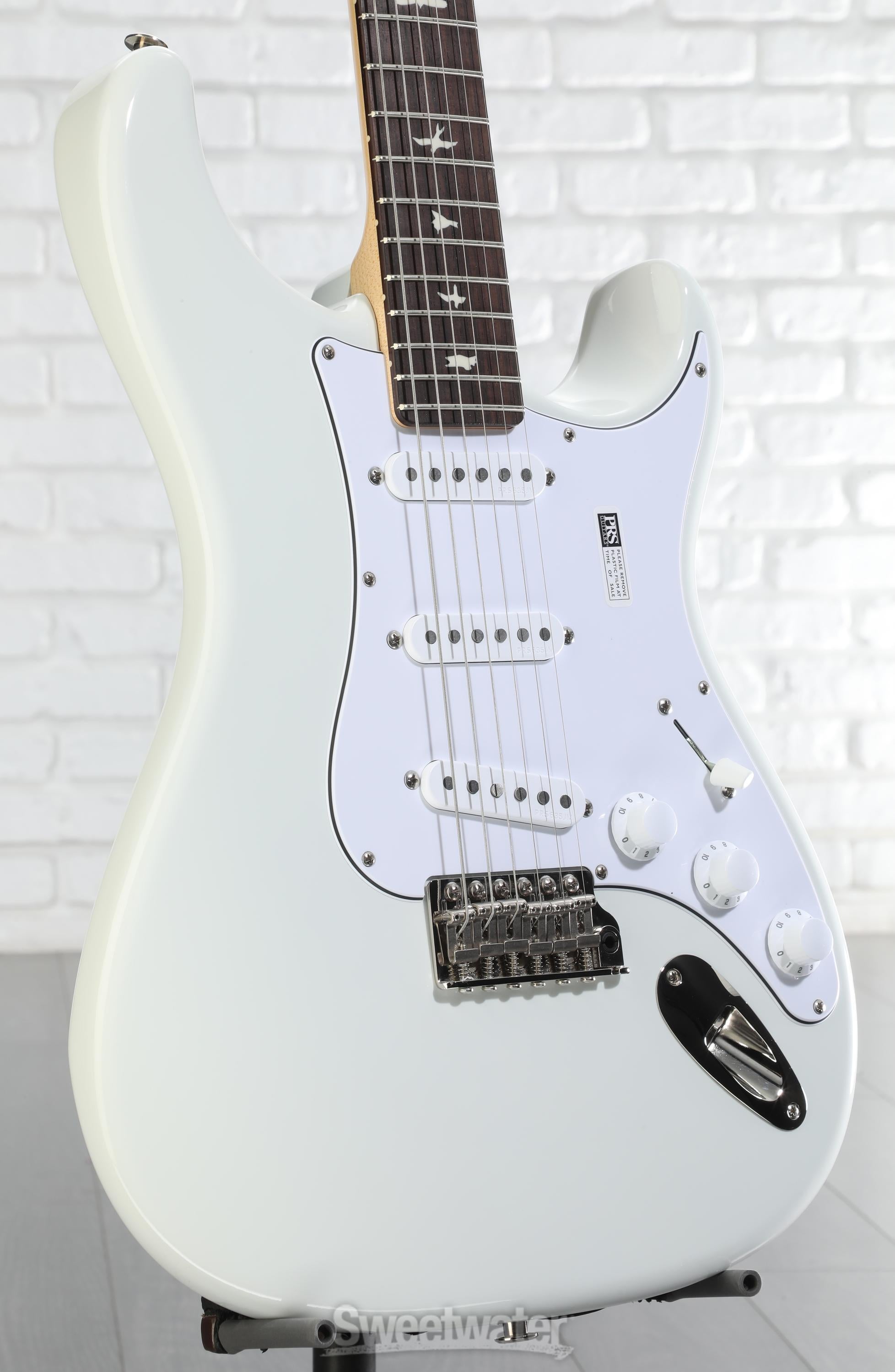 ギター PRS 2018 Silver Sky Frost White PRS Silver Sky Electric Guitar - Frost with Rosewood