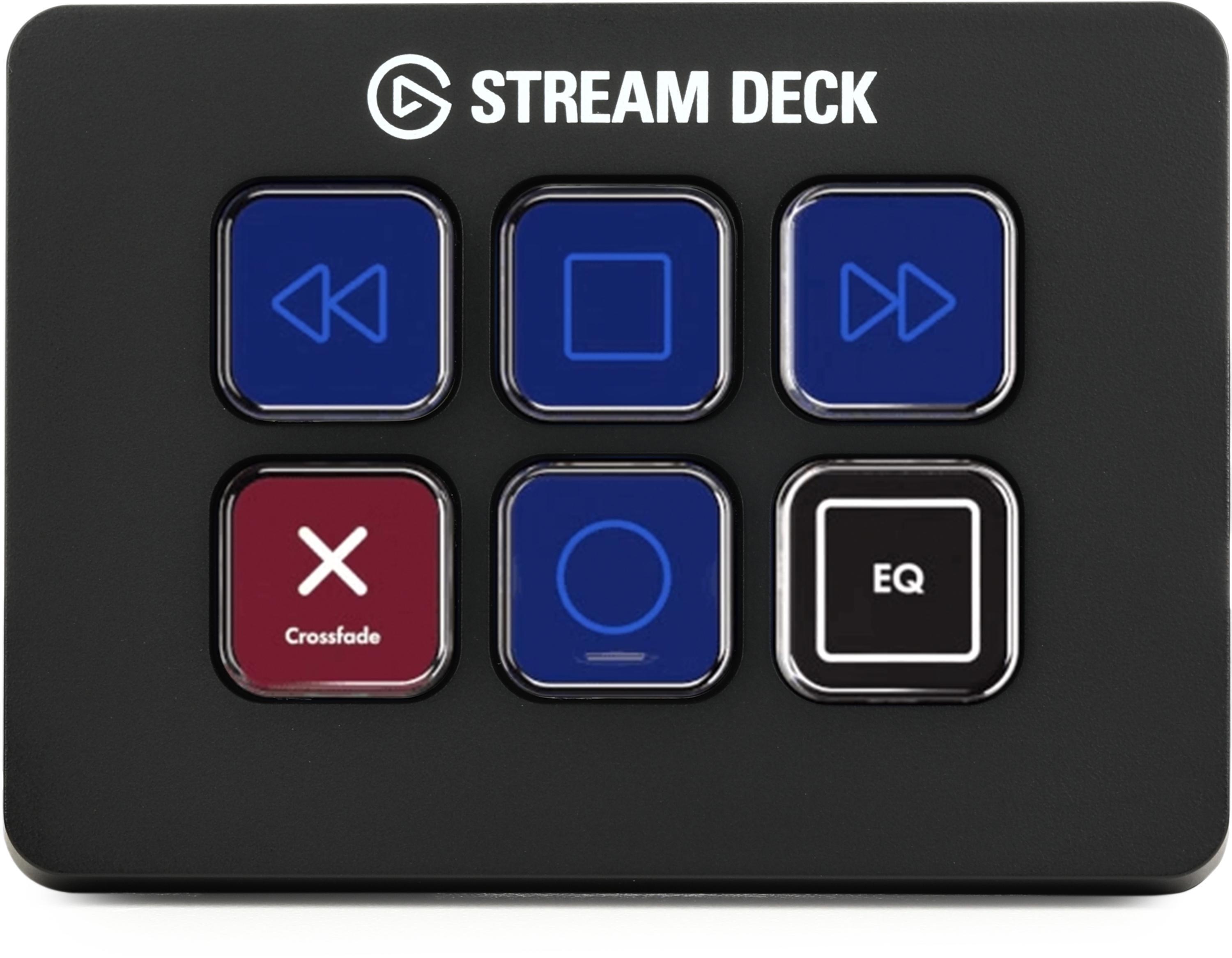 Elgato Stream Deck Mini Wired Membrane Keyboard - 10GAI9901 for sale online