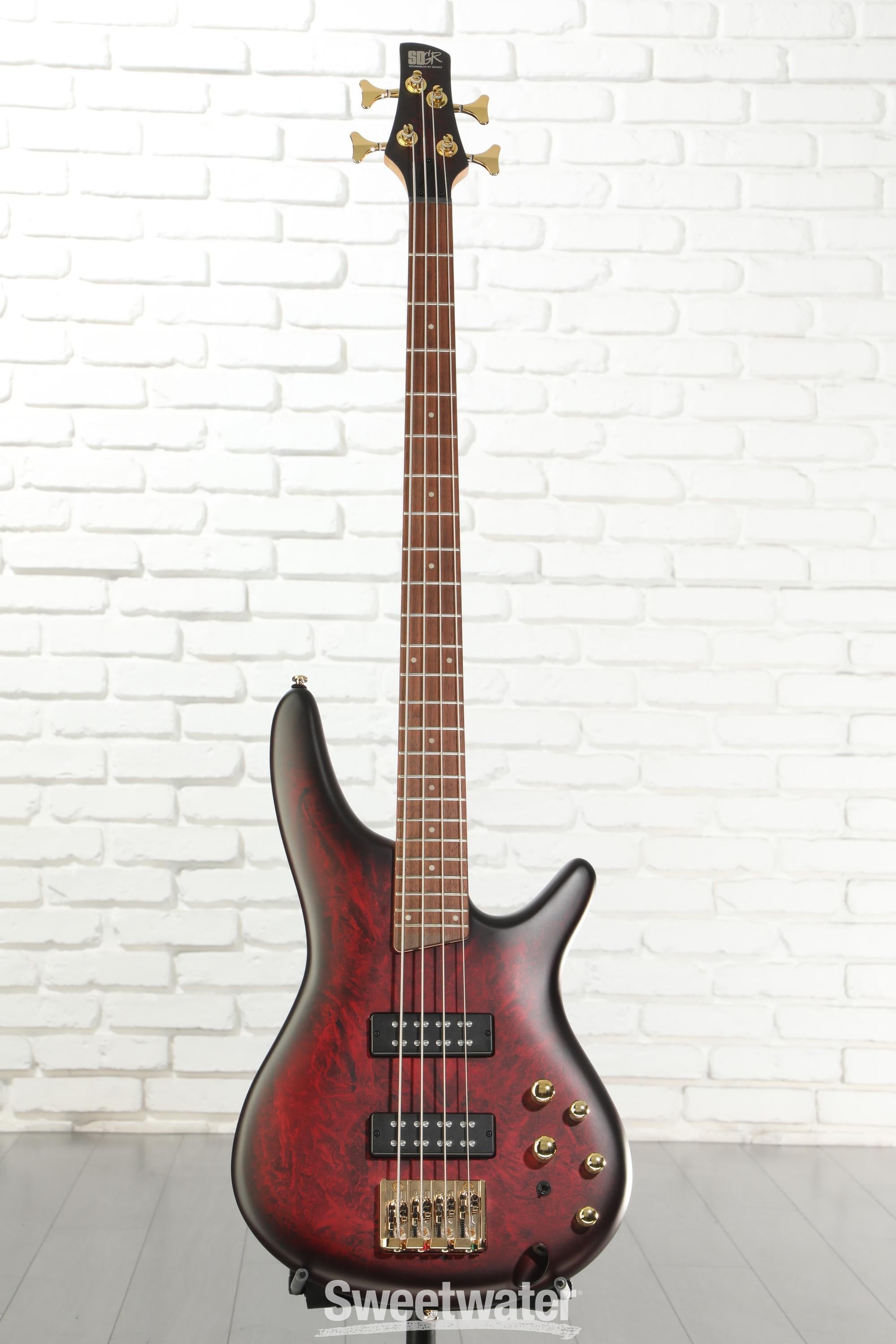 Ibanez SR Standard SR300E Bass Guitar - Wine Red Frozen Matte