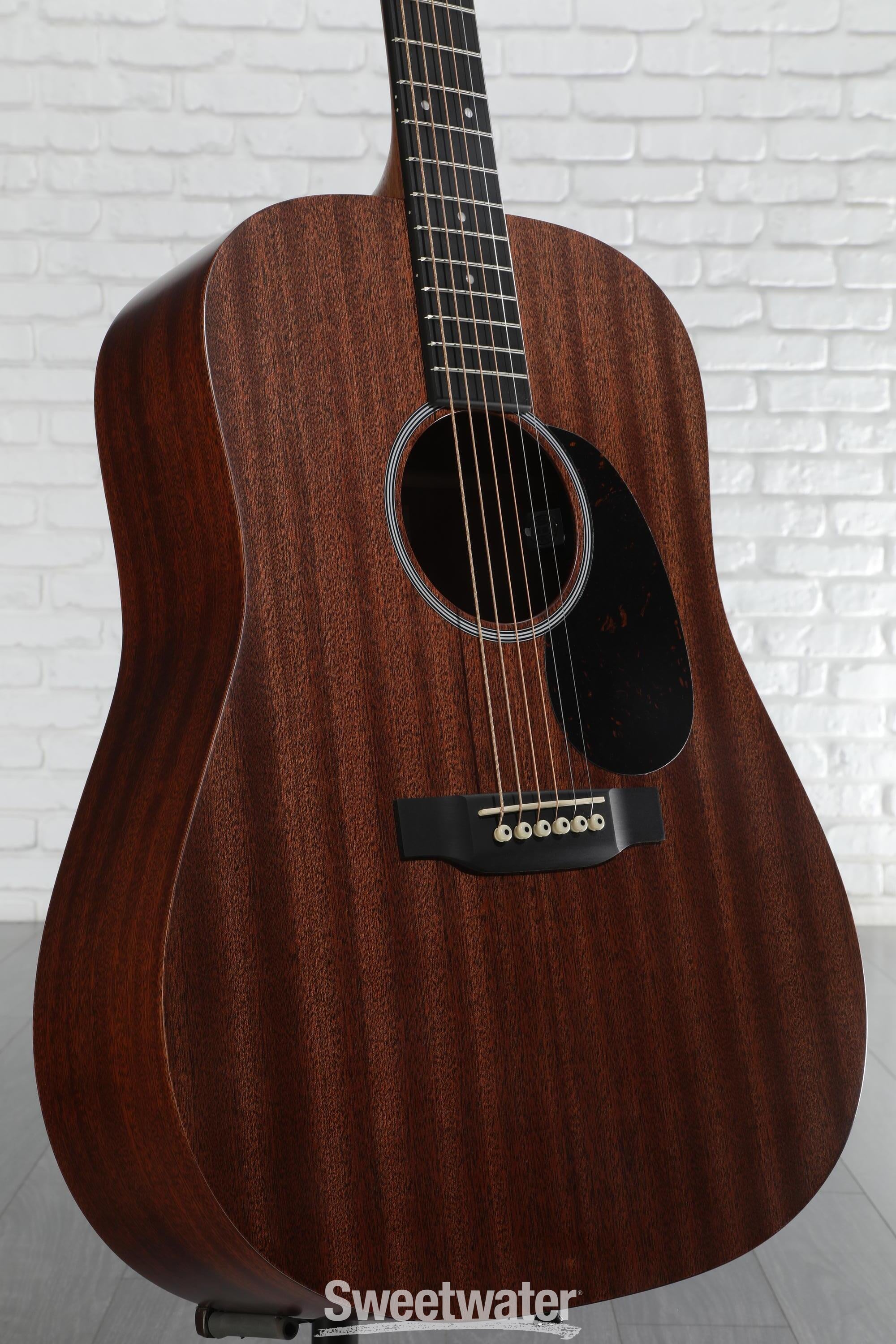 Martin D-10E Road Series Acoustic-electric Guitar - Natural Sapele