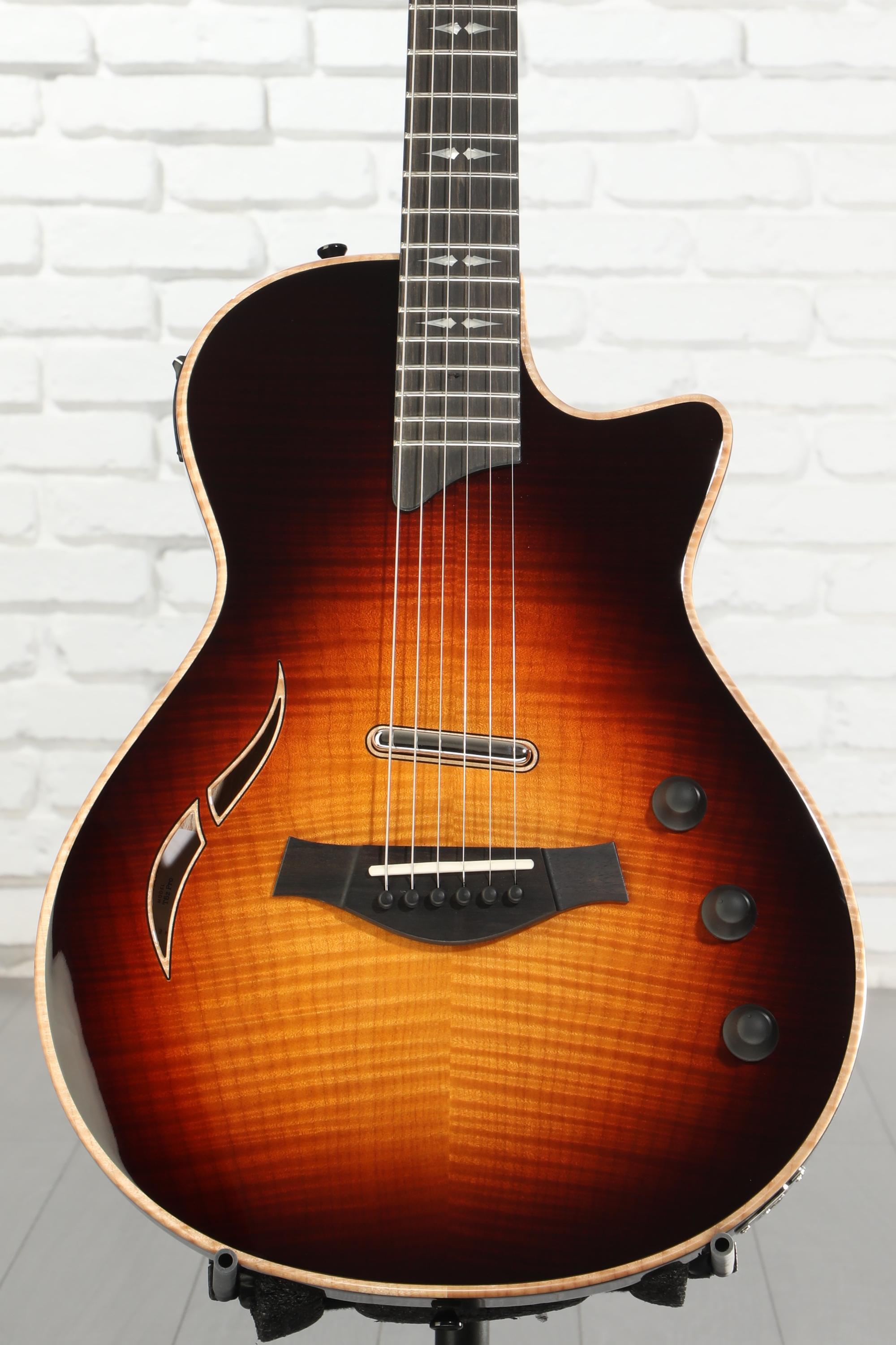 Taylor T5z Pro Hollowbody Electric Guitar - Dark Tobacco Sunburst
