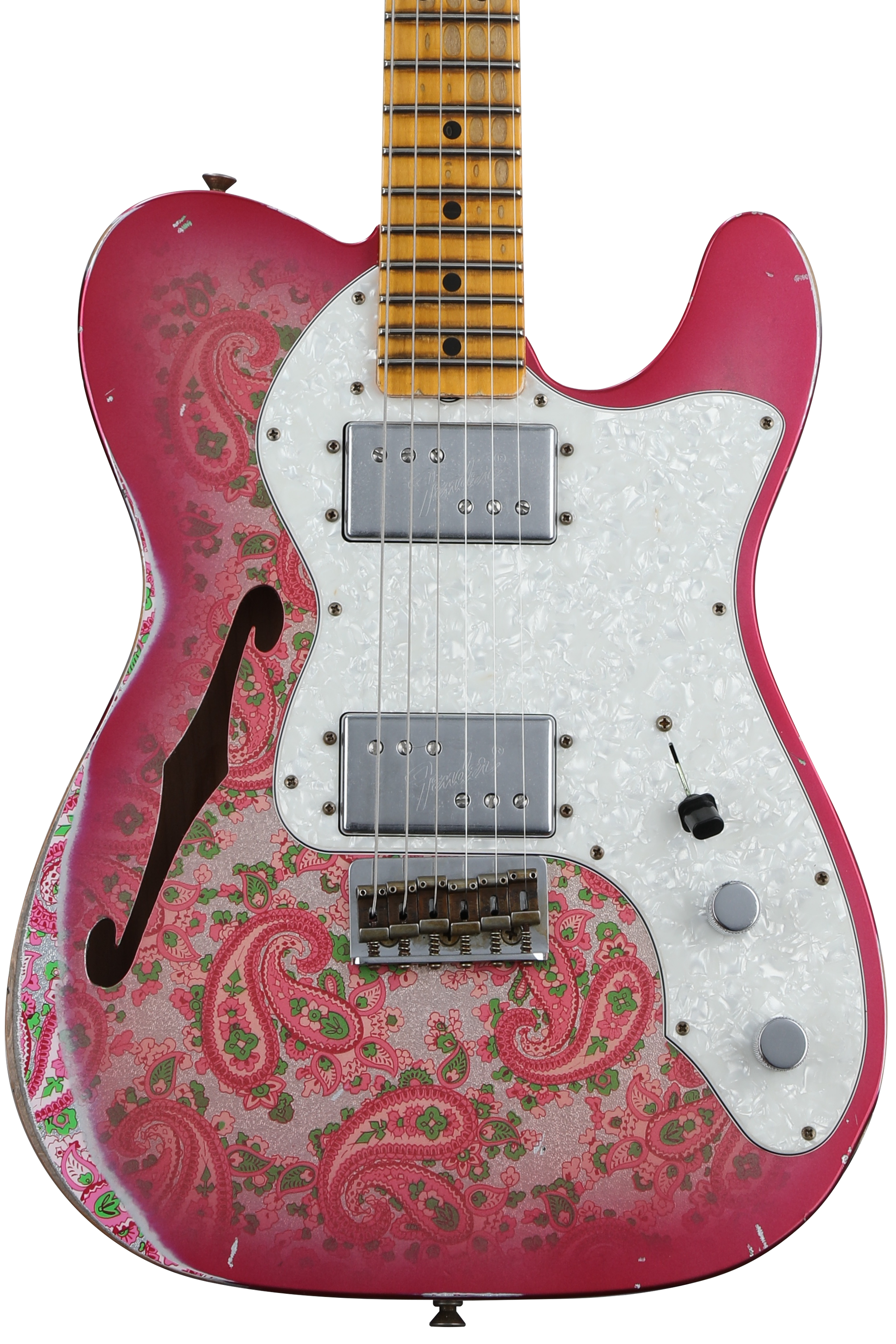 Fender Custom Shop 1972 Telecaster Thinline Heavy Relic - Aged