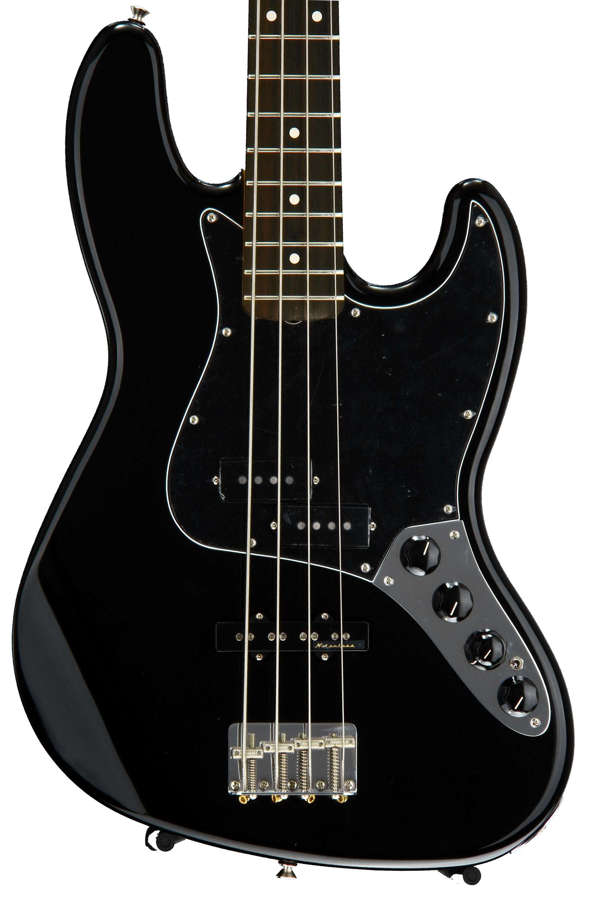 Fender Reggie Hamilton Standard Jazz Bass - Black | Sweetwater