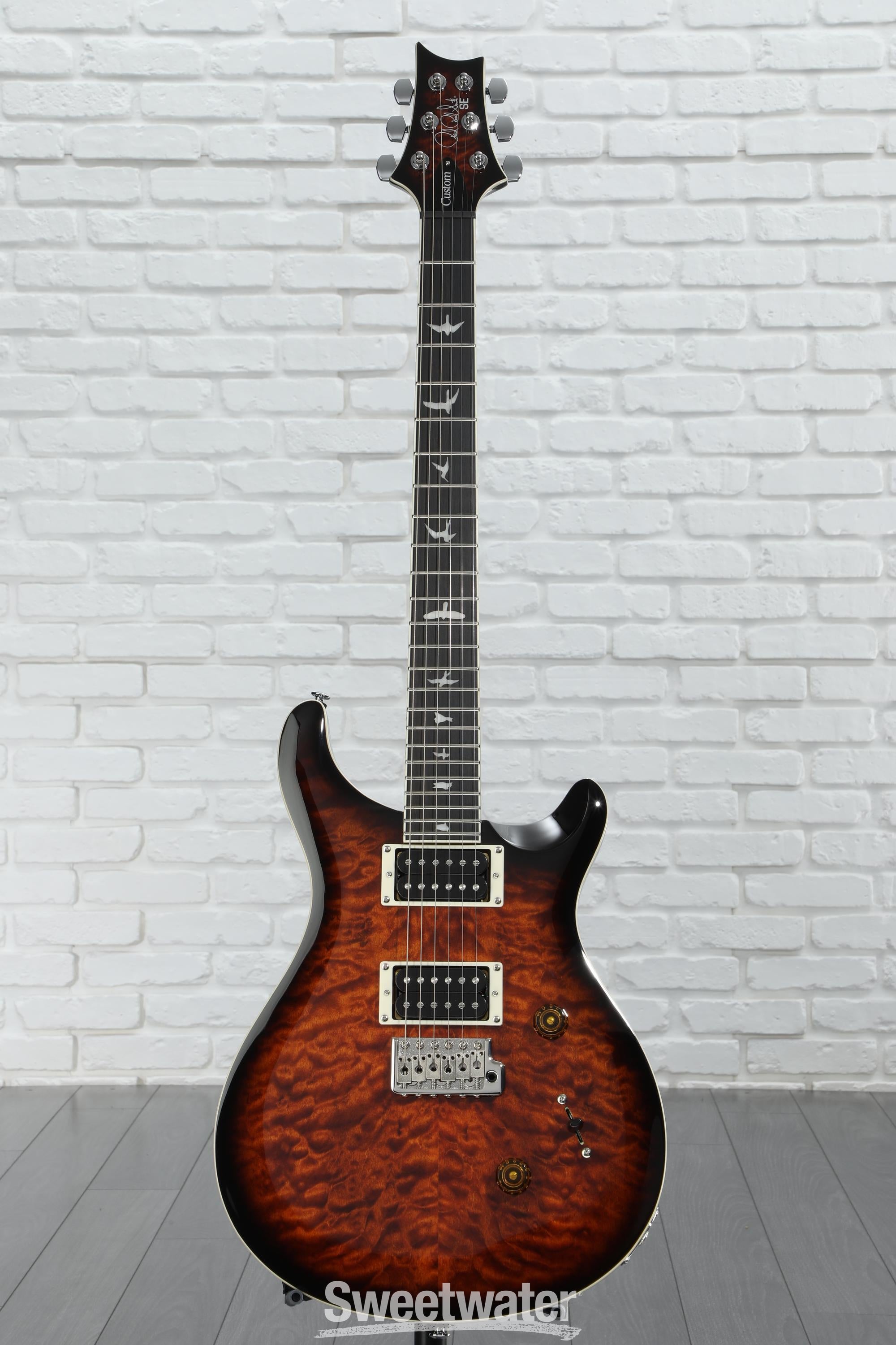PRS SE Custom 24 Quilted Carved Top With Ebony Fingerboard