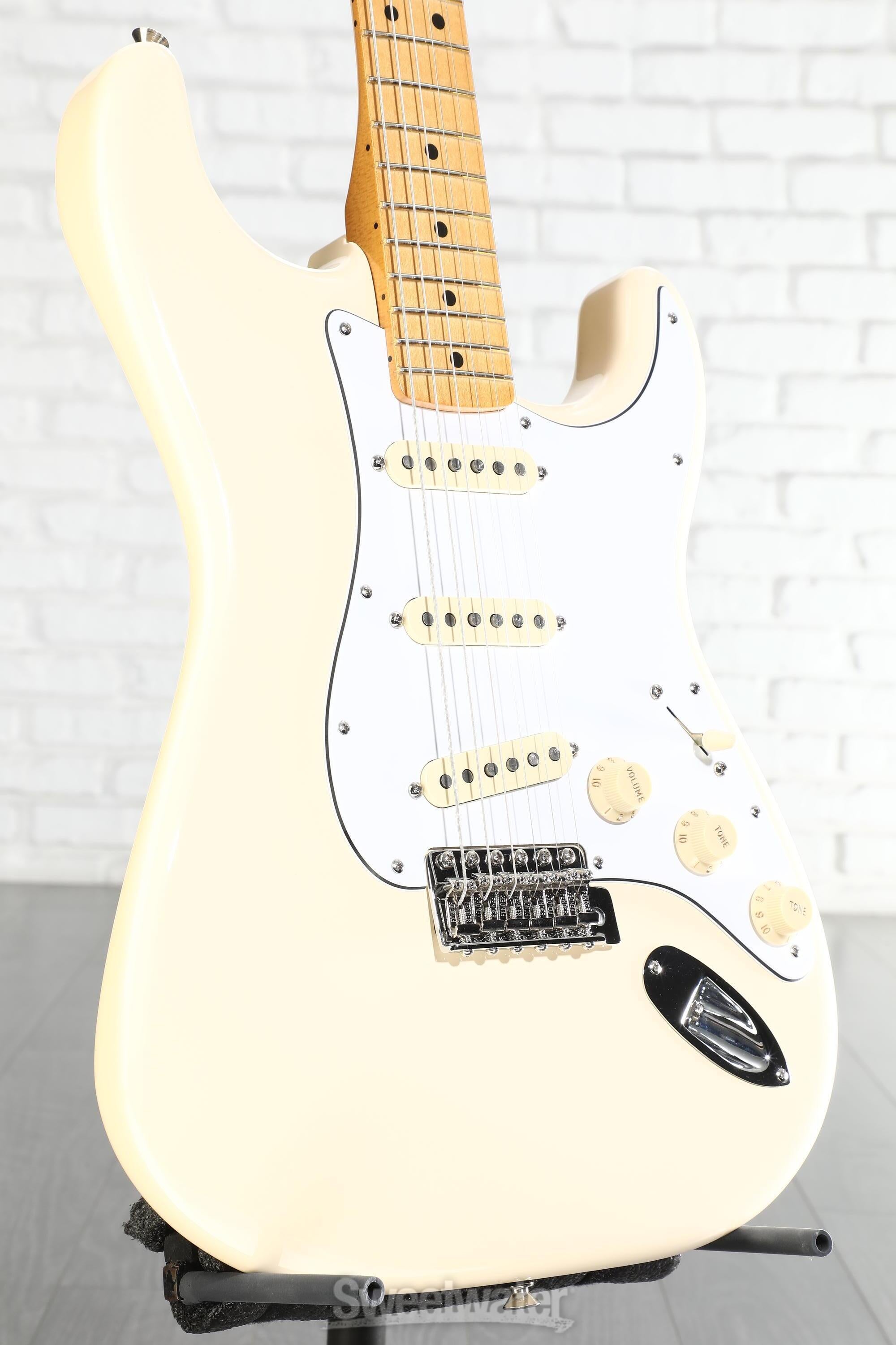 Fender Jimi Hendrix Stratocaster - Olympic White with Maple