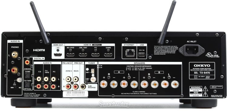 Onkyo TX-8470 Hi-Fi Network Stereo Receiver