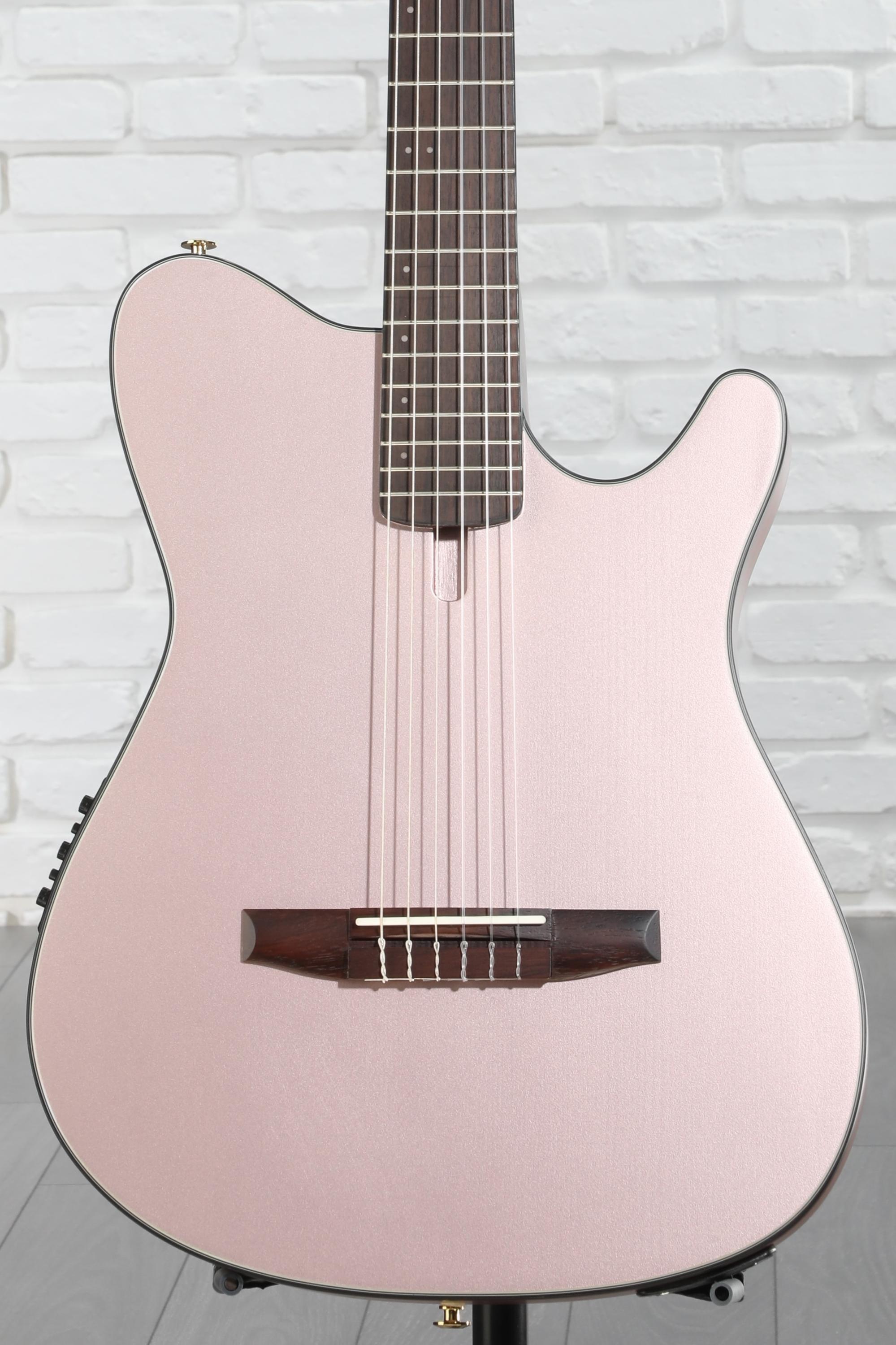 Ibanez FRH10N Thinline Nylon Acoustic-electric Guitar - Rose Gold