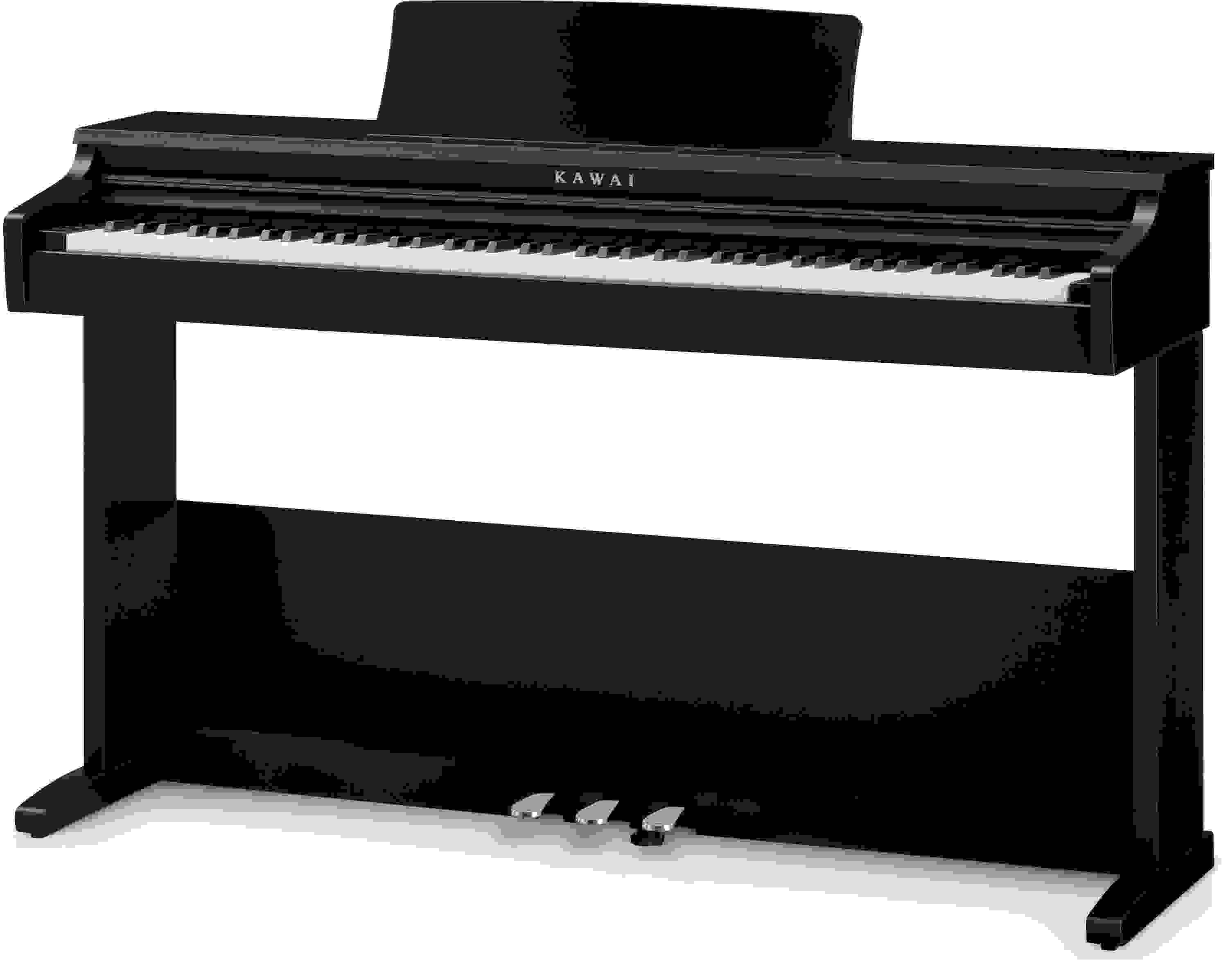 Kawai KDP75 Digital Home Piano Embossed Black Sweetwater