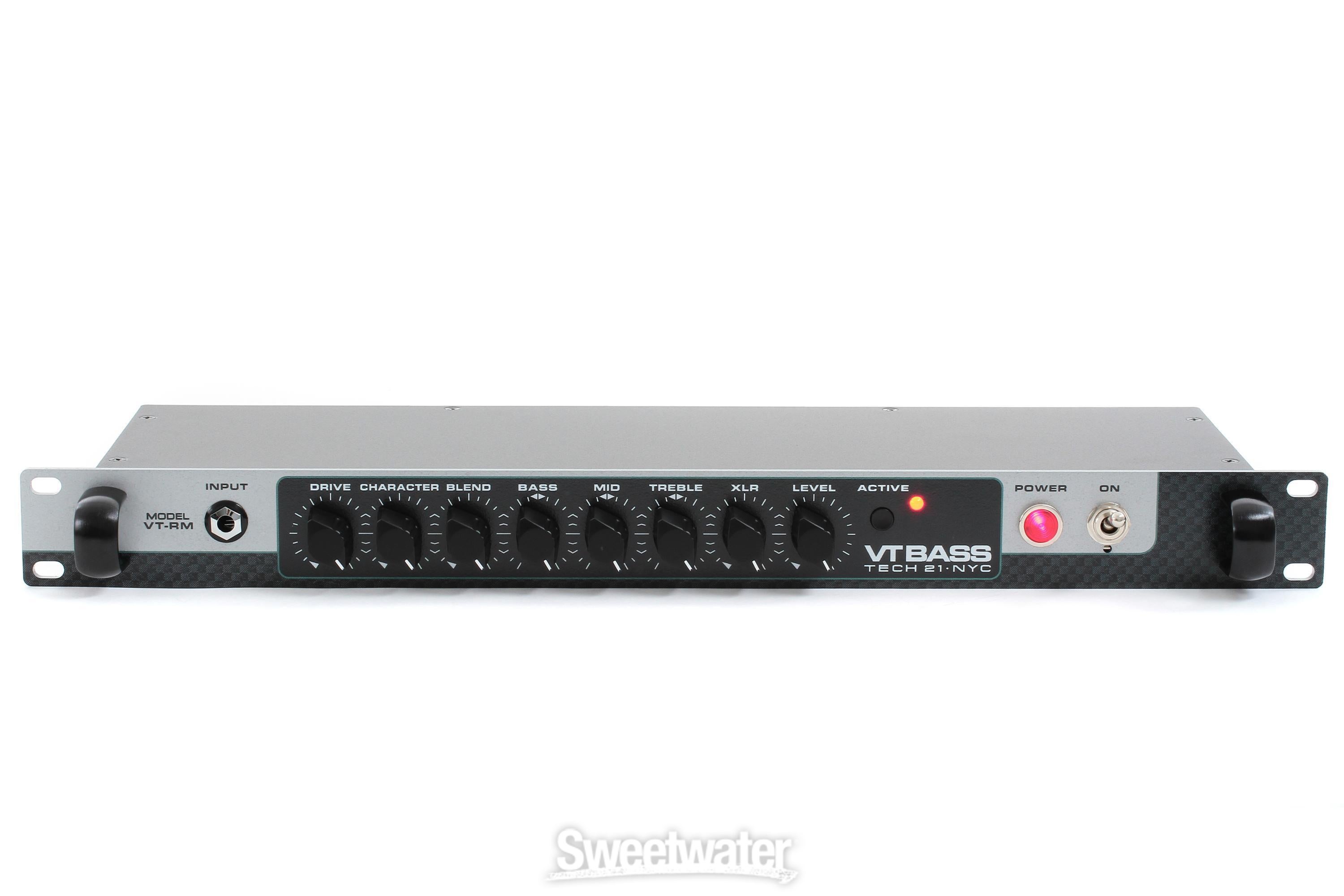 Tech 21 SansAmp VT Bass Rackmount Preamp | Sweetwater