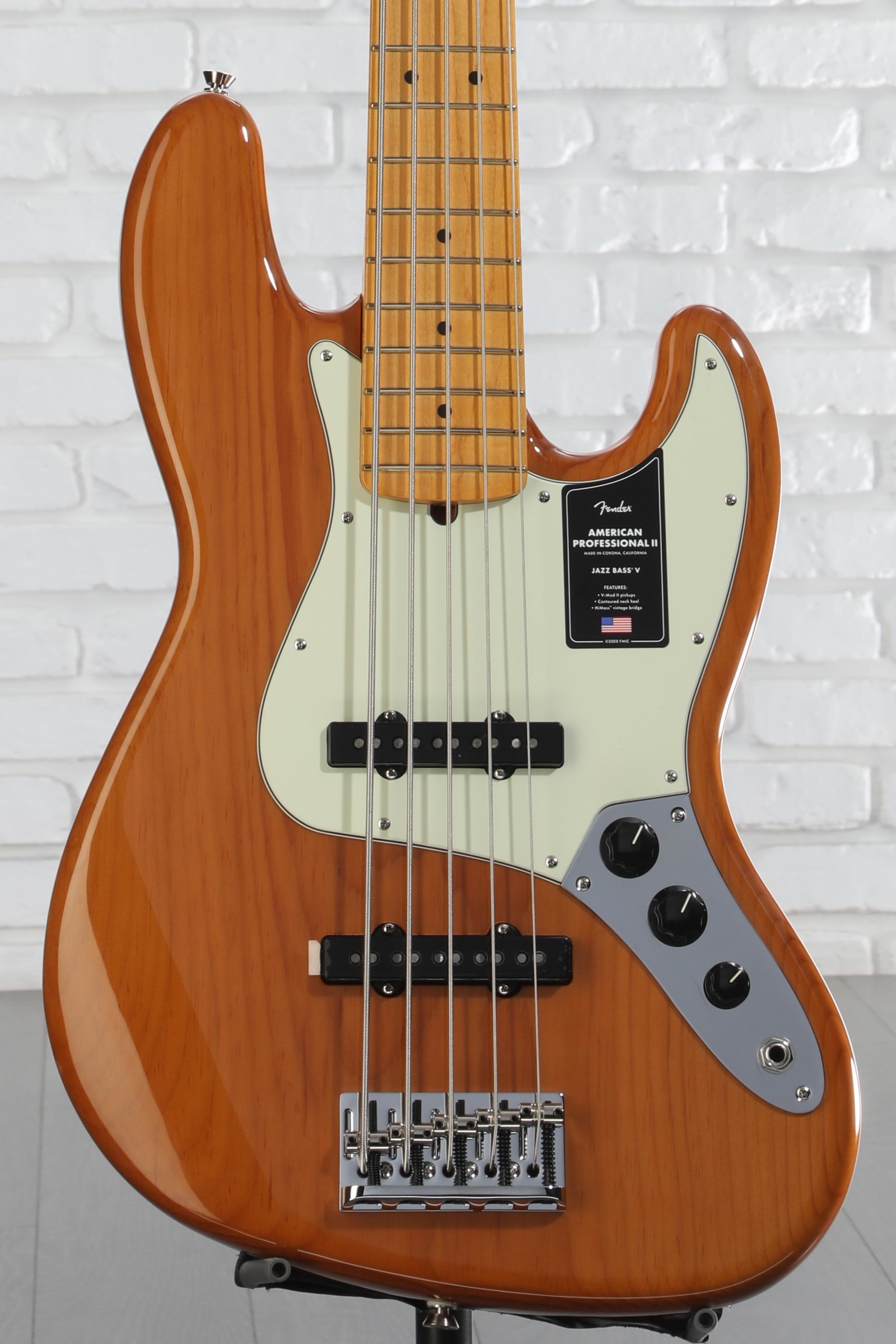 Fender American ProfessionalⅡ JazzBass V Fender American Professional II Jazz Bass V - Roasted Pine