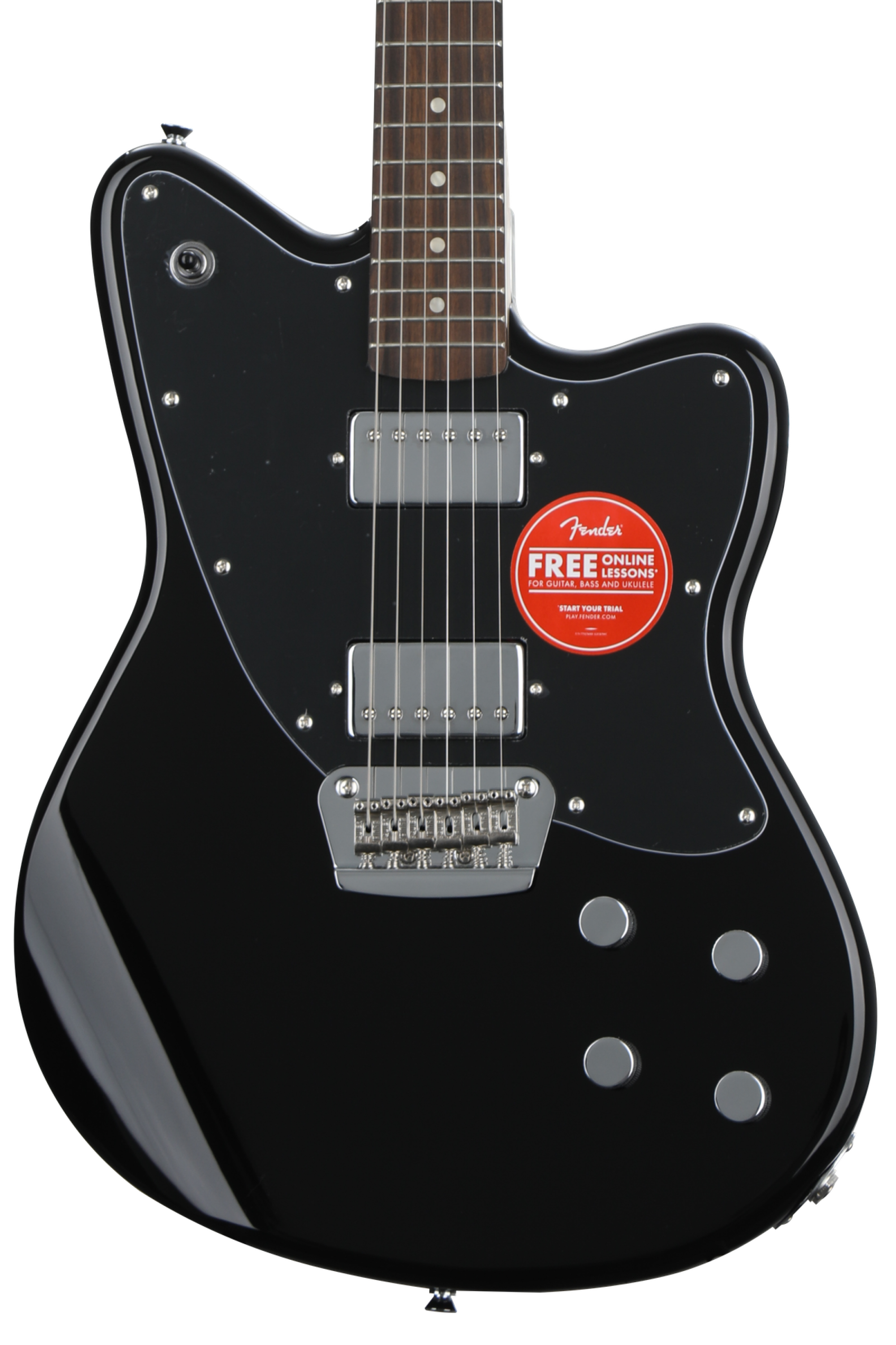 Squier Paranormal Toronado Electric Guitar - Black | Sweetwater