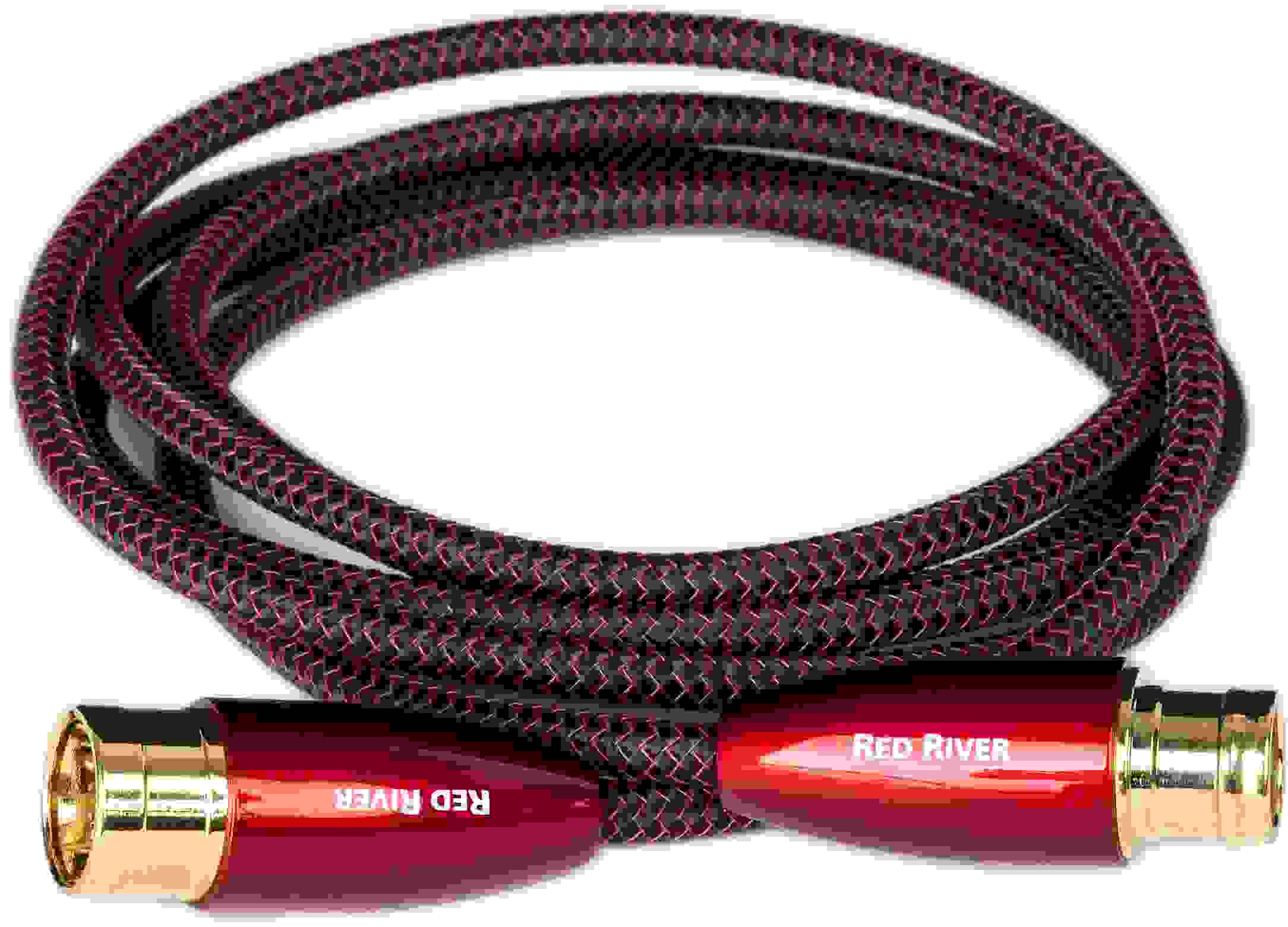 AudioQuest Red River XLR Analog Audio Interconnect Cable - 9.84 feet