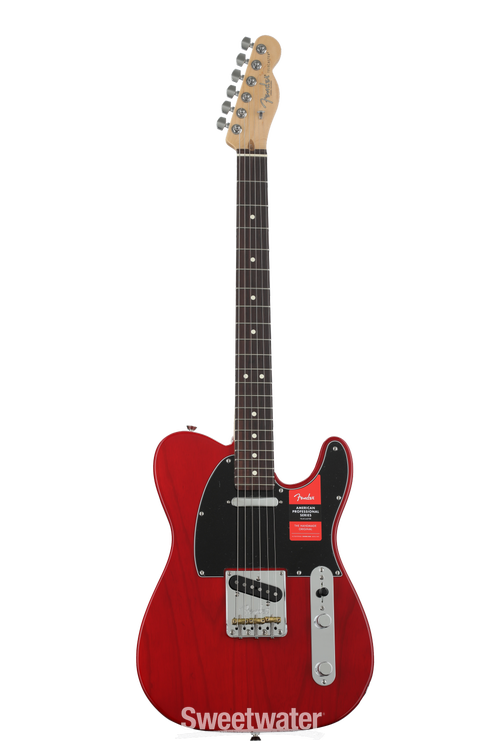 Fender American Professional Telecaster - Crimson Transparent with