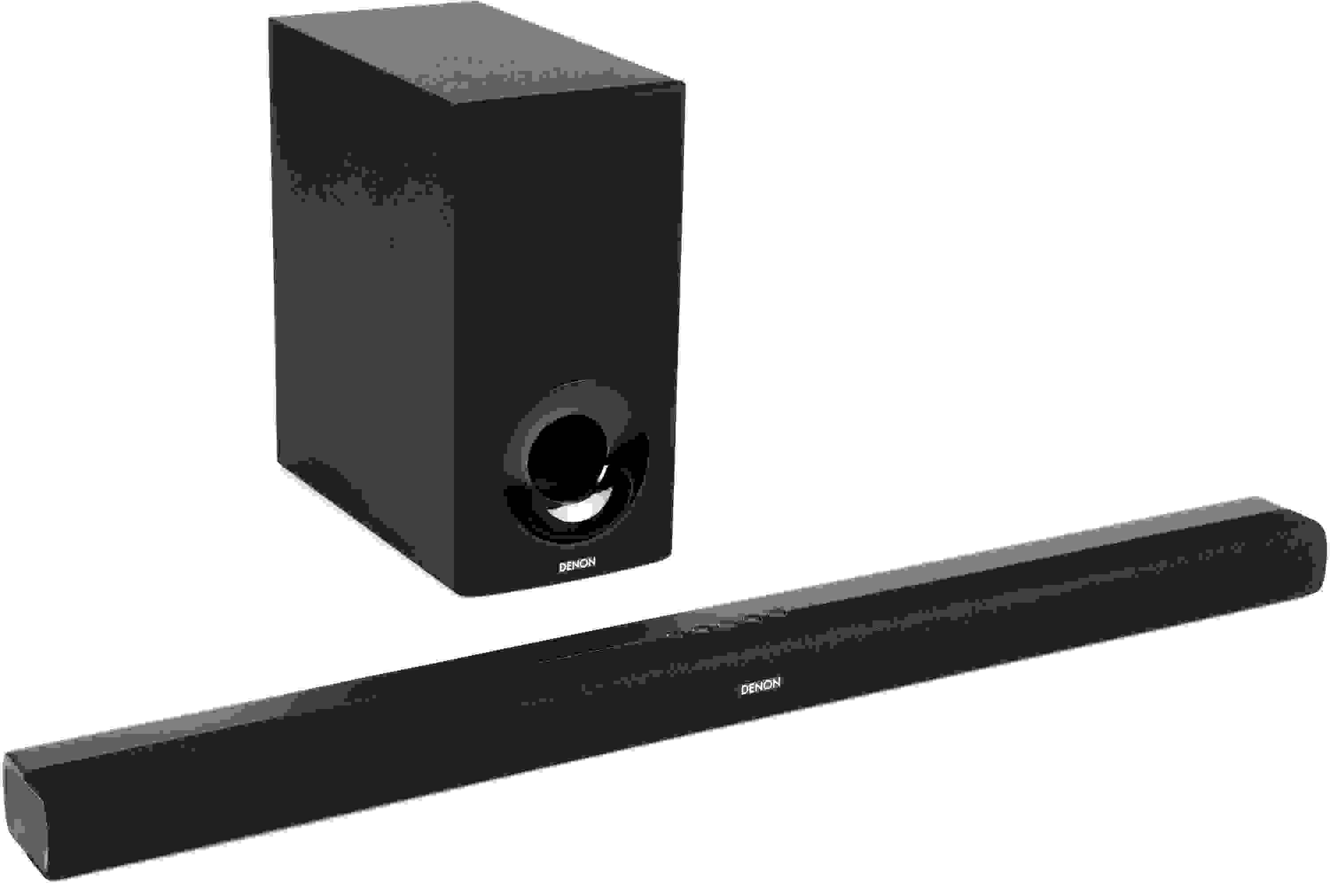 Denon DHT-S316 Active Soundbar with Wireless Subwoofer - Black | Sweetwater