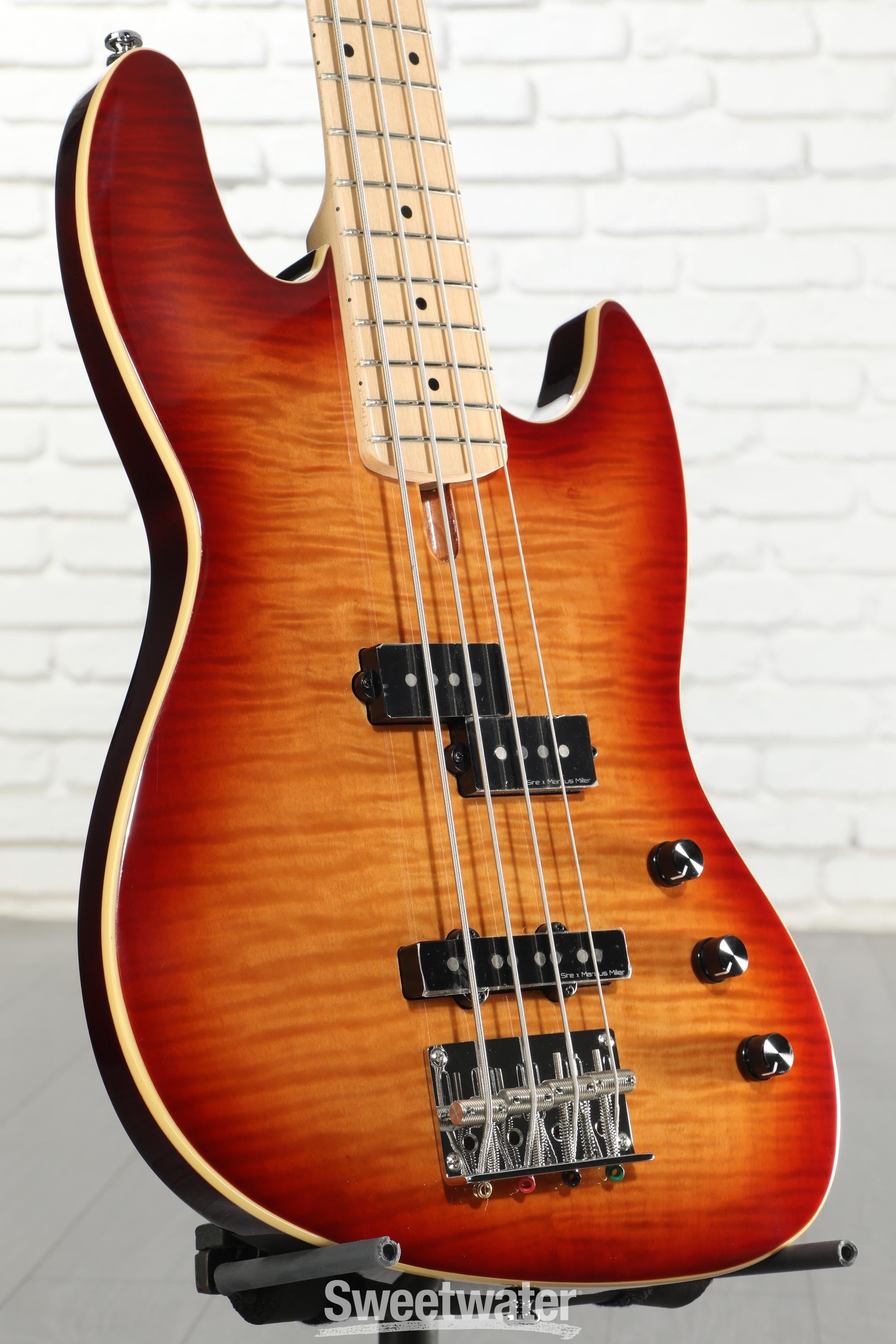 Photo of Sire Marcus Miller U5 Alder 4-string Bass Guitar - Tobacco Sunburst