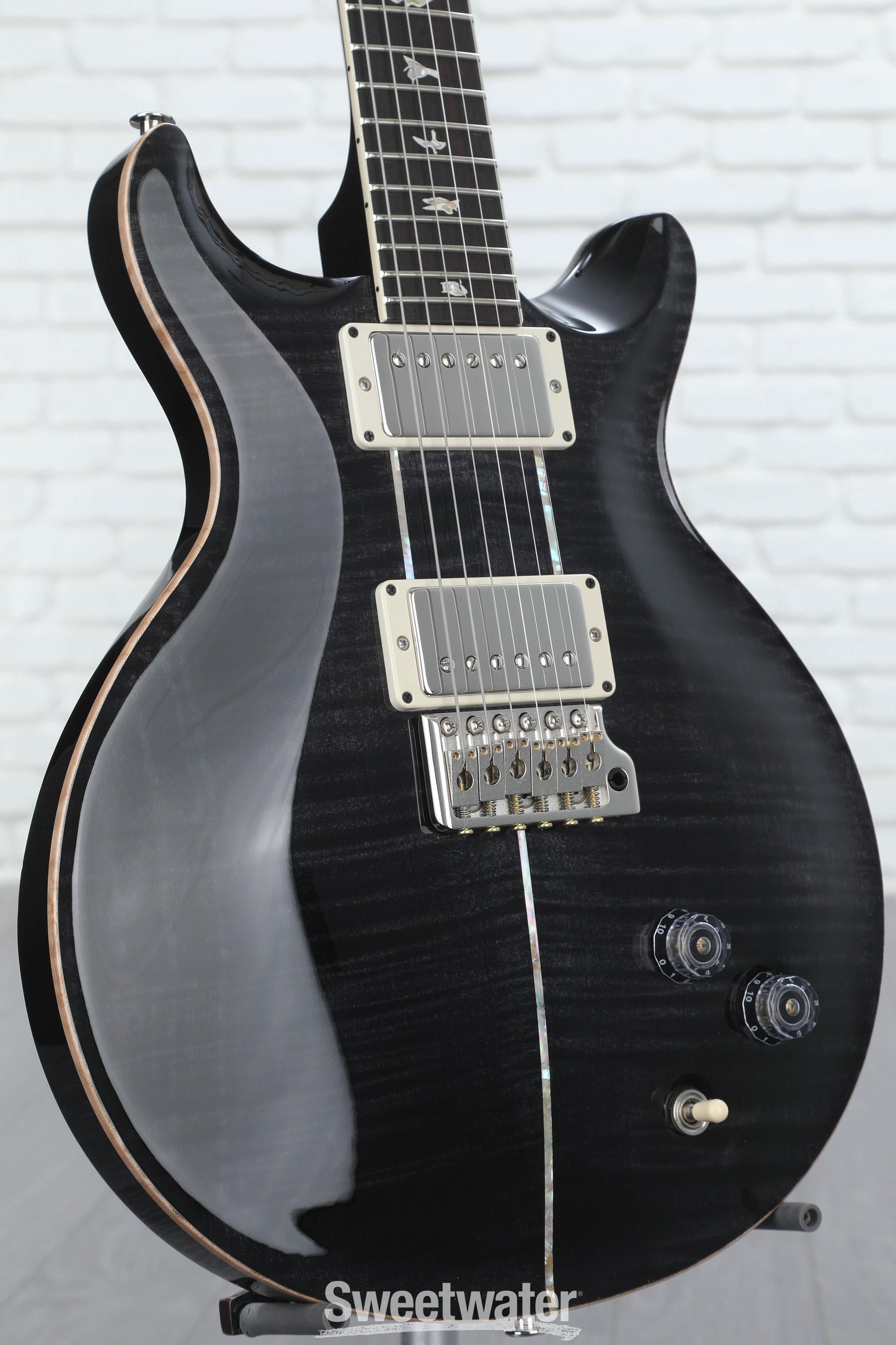 PRS Santana Retro Electric Guitar - Gray Black