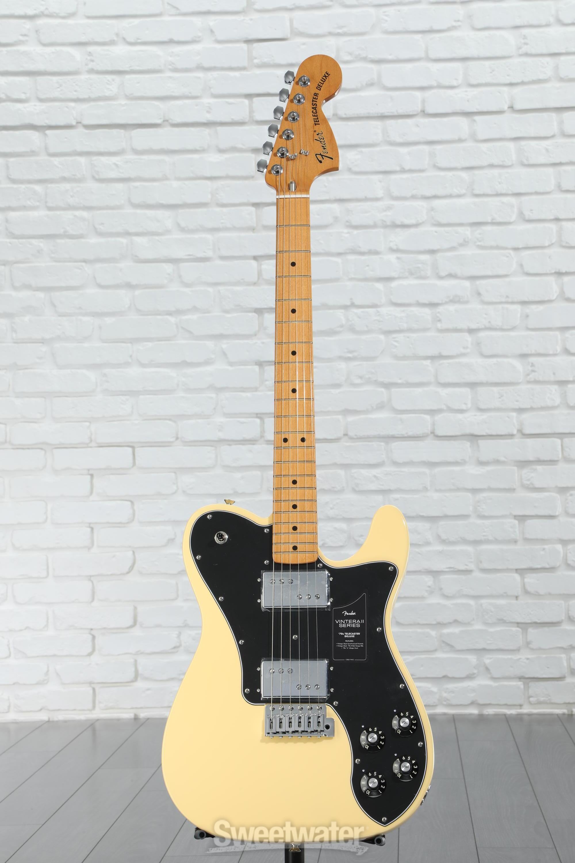 ギター Fender Vintera ii Telecaster Deluxe Amazon.com: Fender Vintera II '70s Telecaster Deluxe