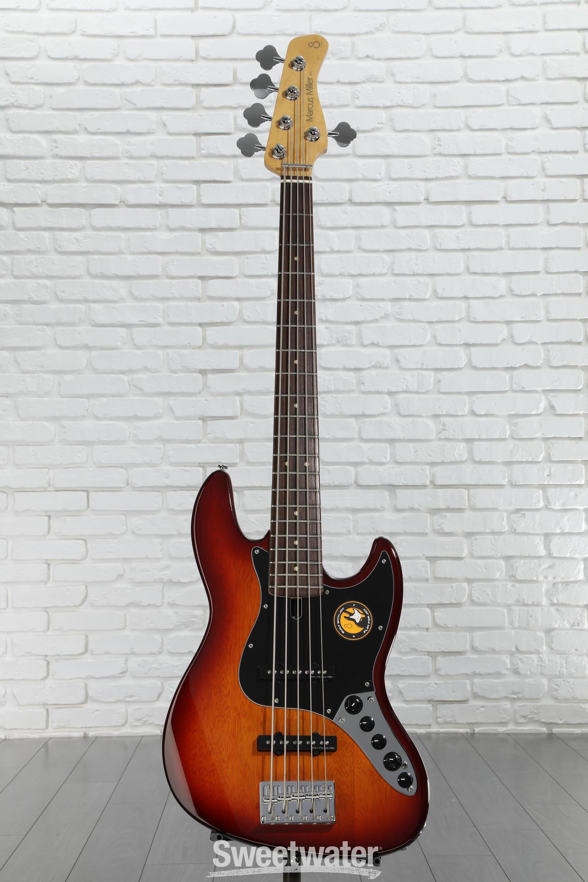 Sire Marcus Miller V3 5-string Bass Guitar - Tobacco Sunburst