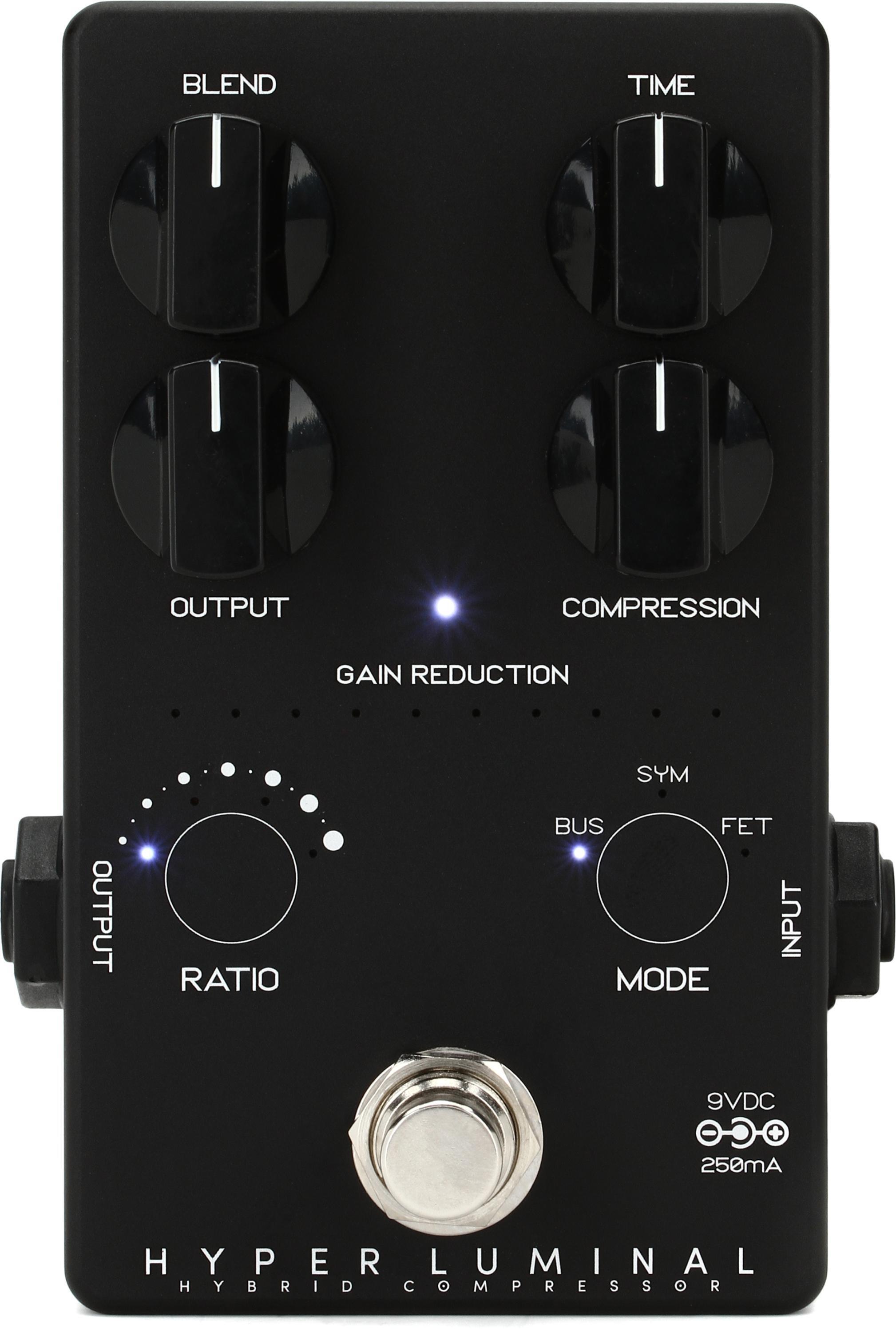 Darkglass Hyper Luminal Bass Compressor Pedal - Limited Black