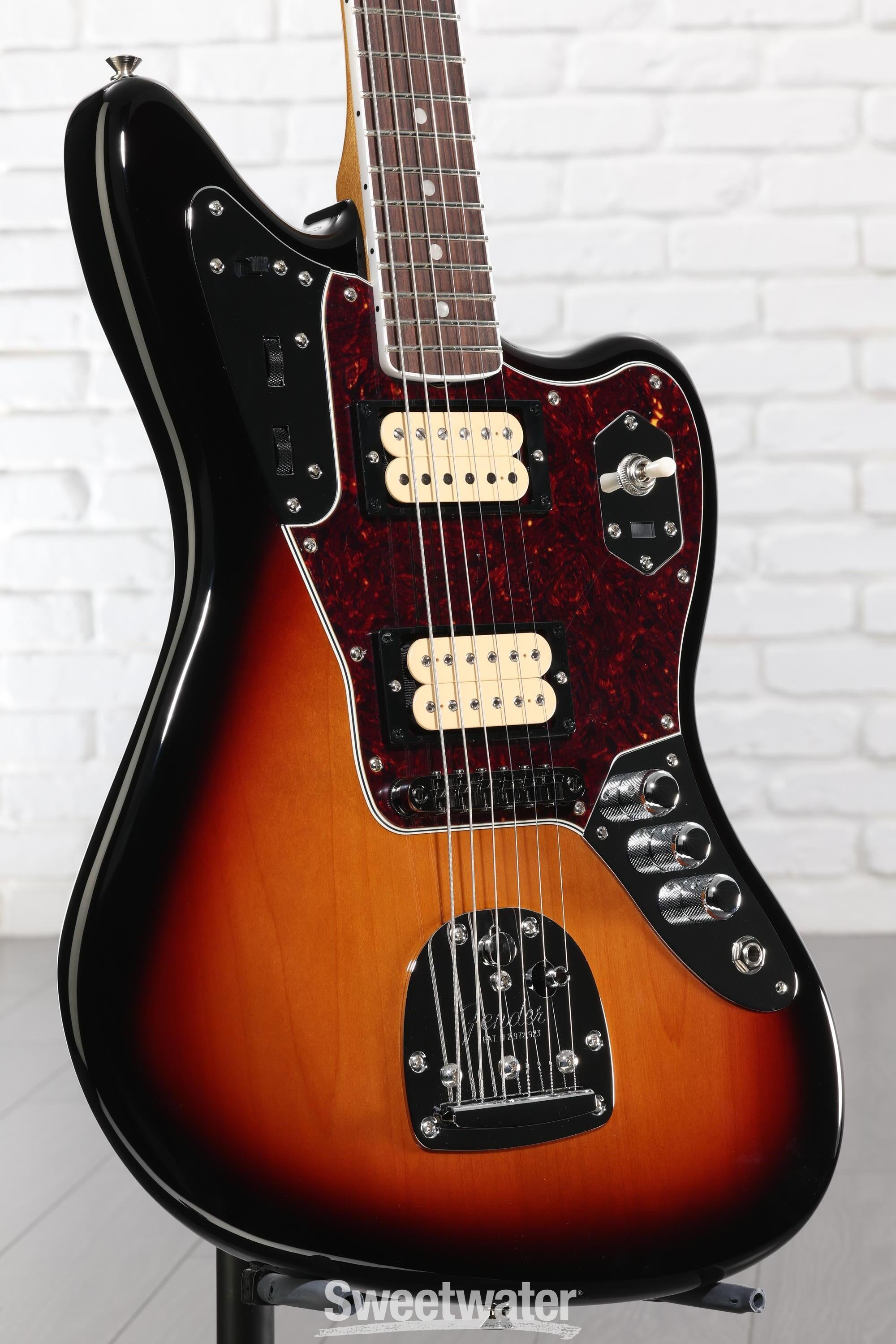 Photo of Fender Kurt Cobain Jaguar Electric Guitar - 3-Tone Sunburst
