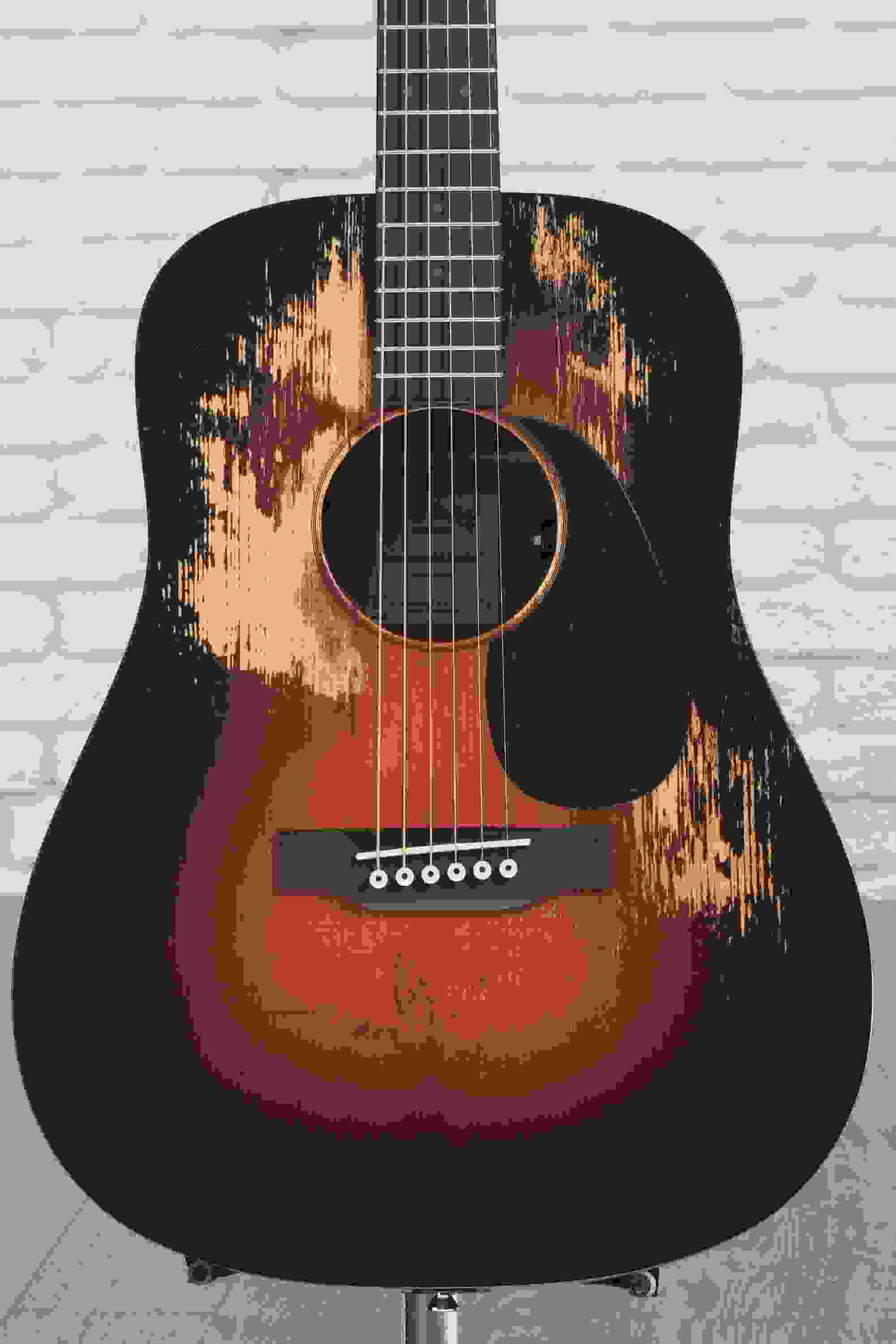 Martin D Jr-E StreetLegend Burst Acoustic-electric Guitar - Custom Ink
