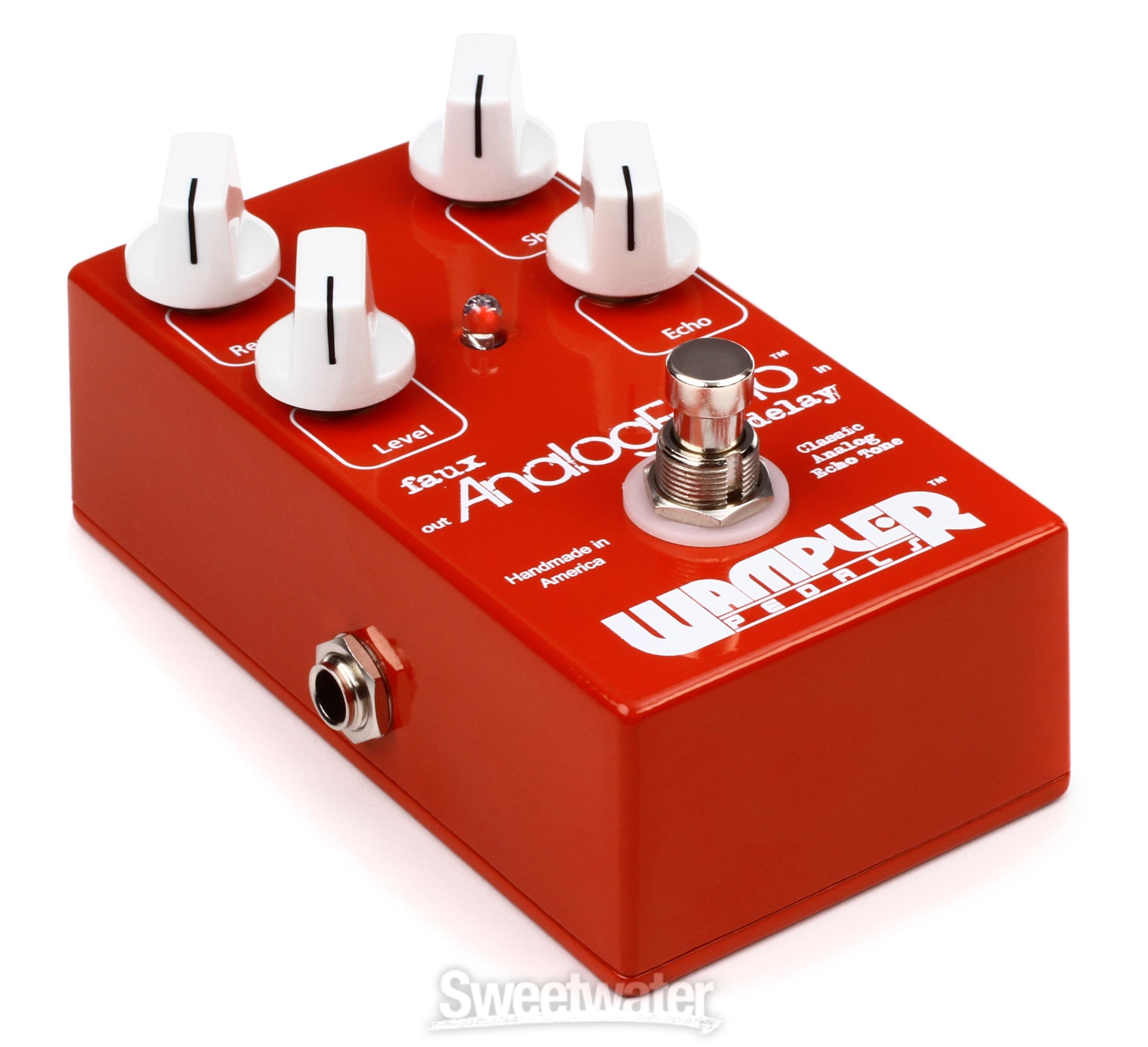 Wampler Faux Analog Echo Delay Pedal Reviews | Sweetwater