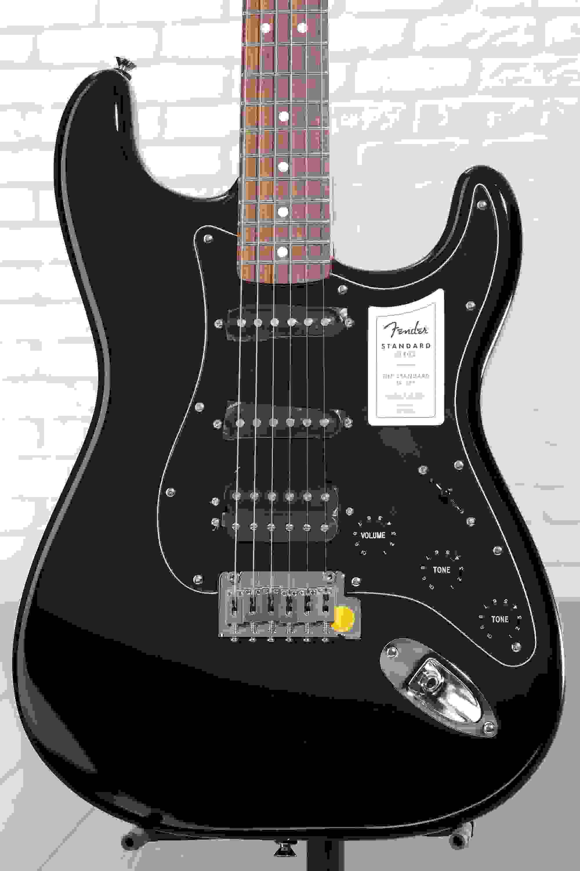 Fender Standard Stratocaster HSS Electric Guitar - Black