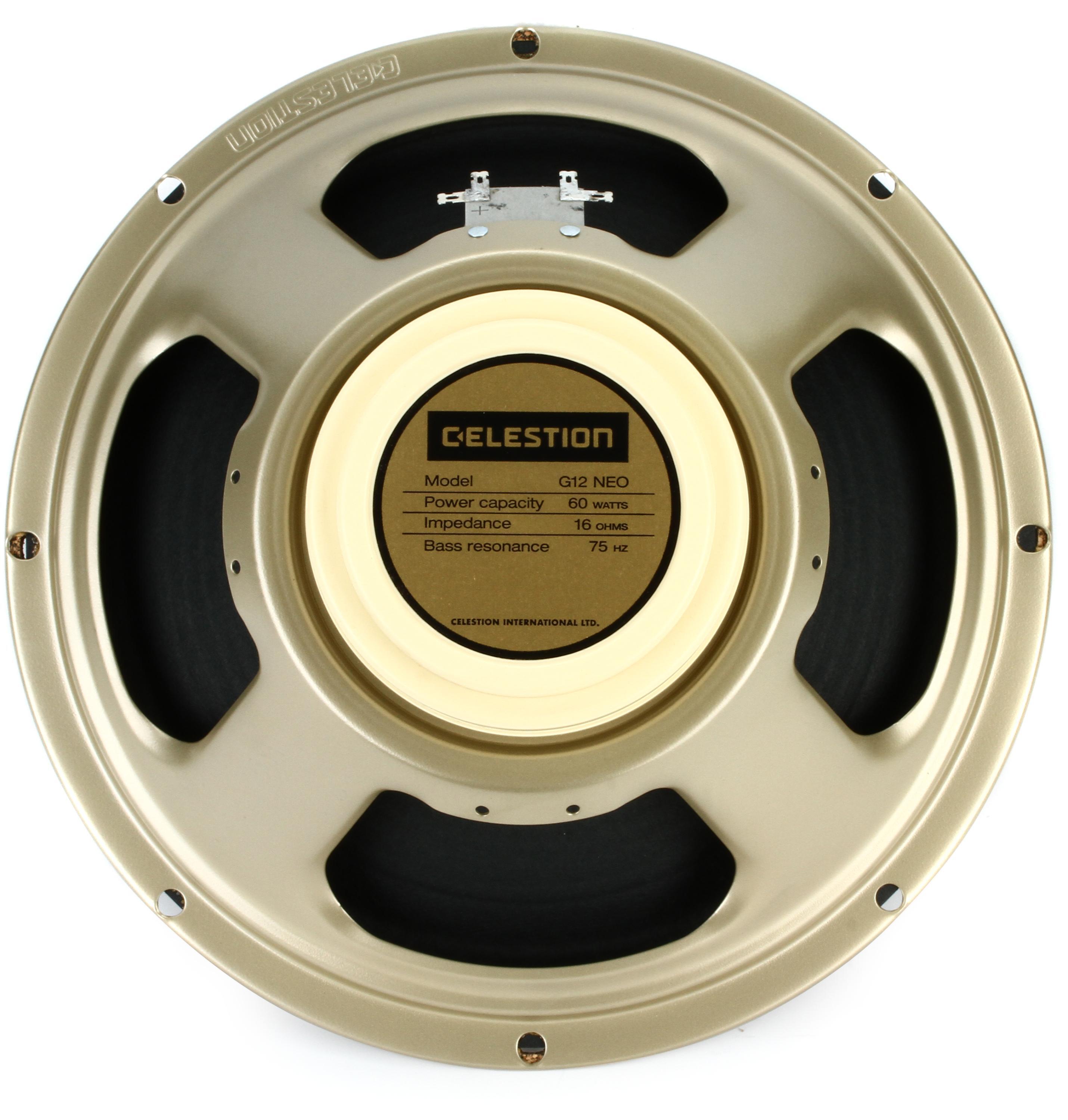 Celestion G12 Neo Creamback 12-inch 60-watt Replacement Guitar Amp Speaker  16 ohm Sweetwater