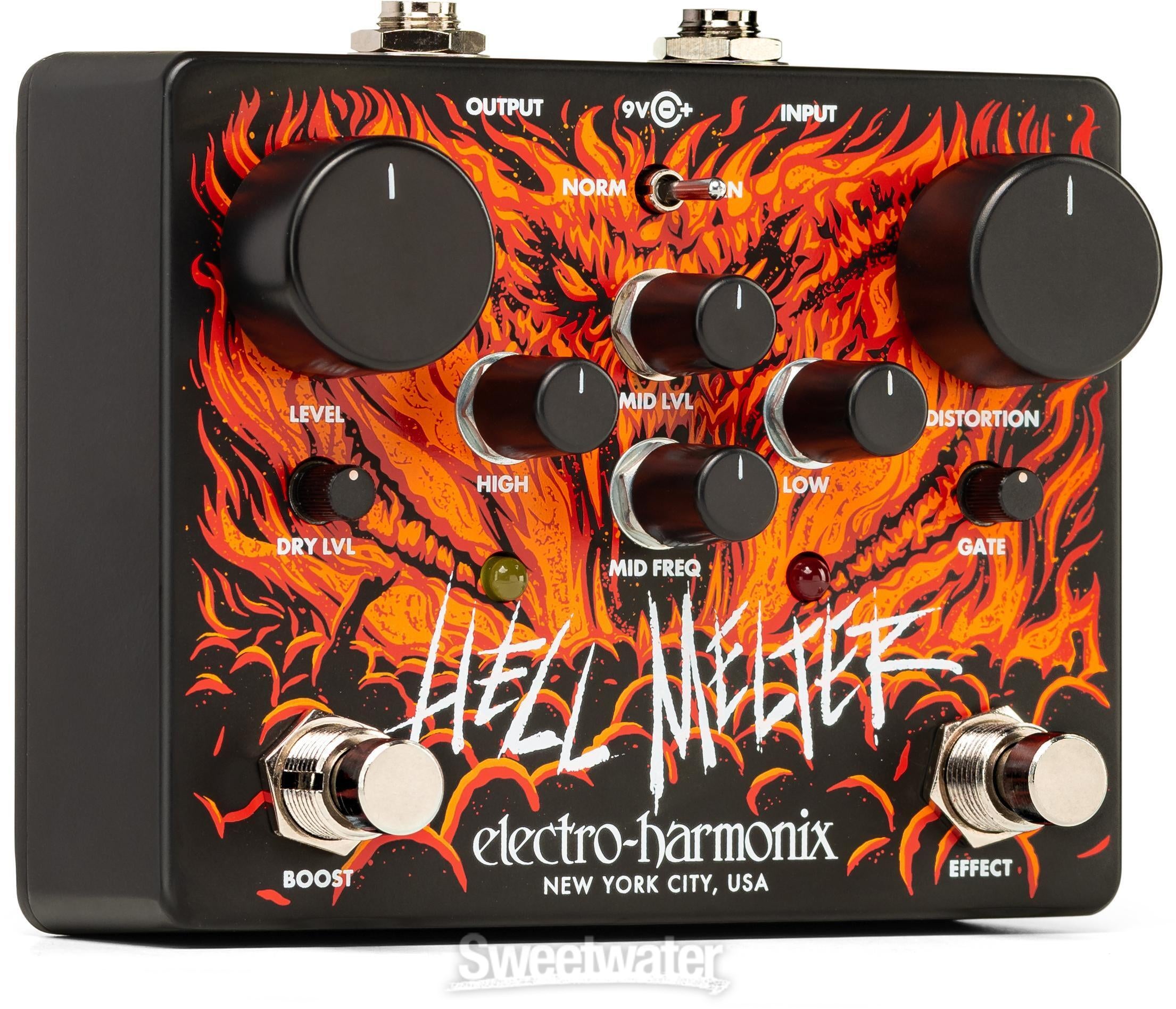 Electro-Harmonix Hell Melter Distortion Pedal