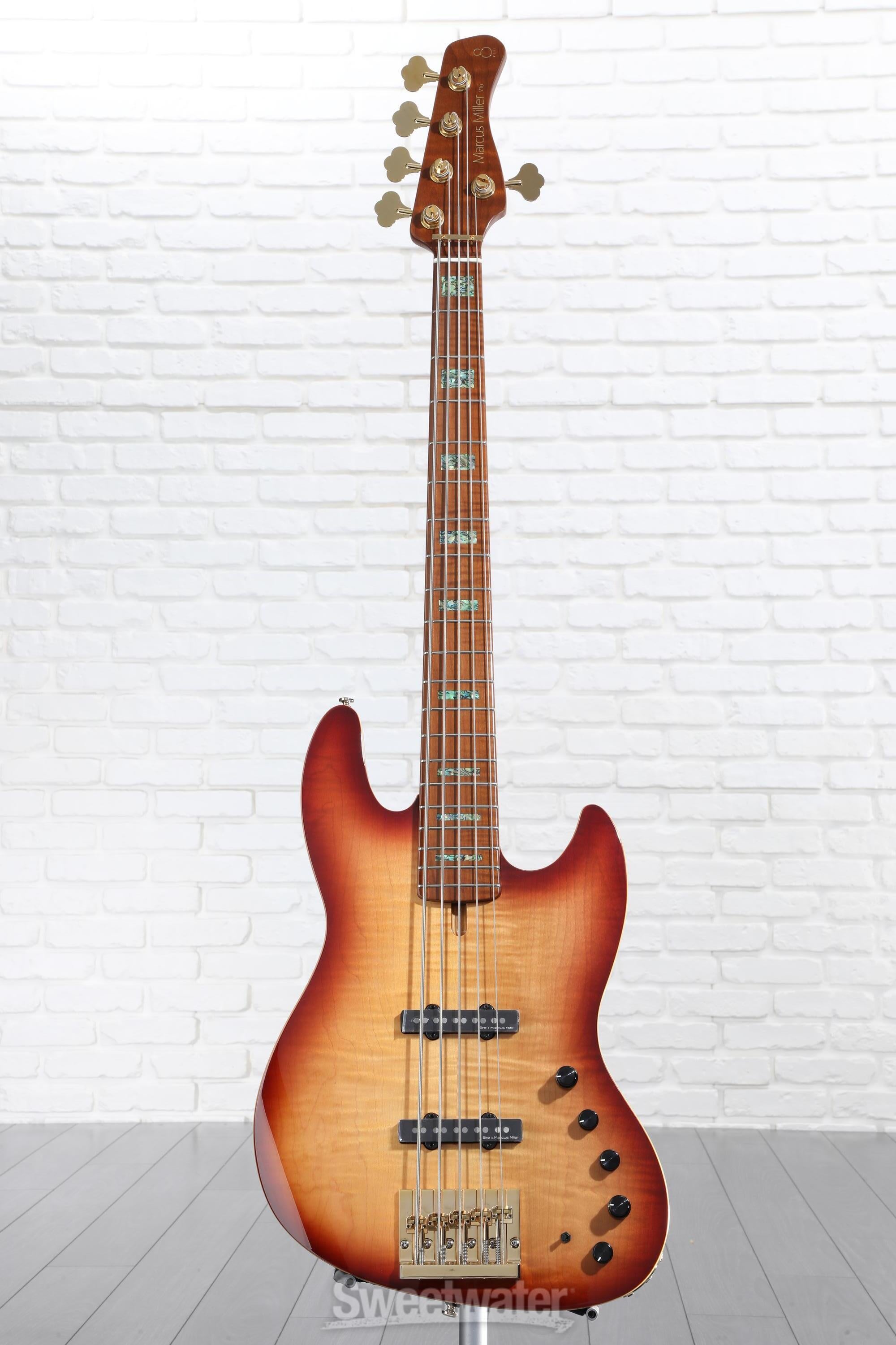 sire V10 DX5 (TS) エレキベース ハードケース付5弦