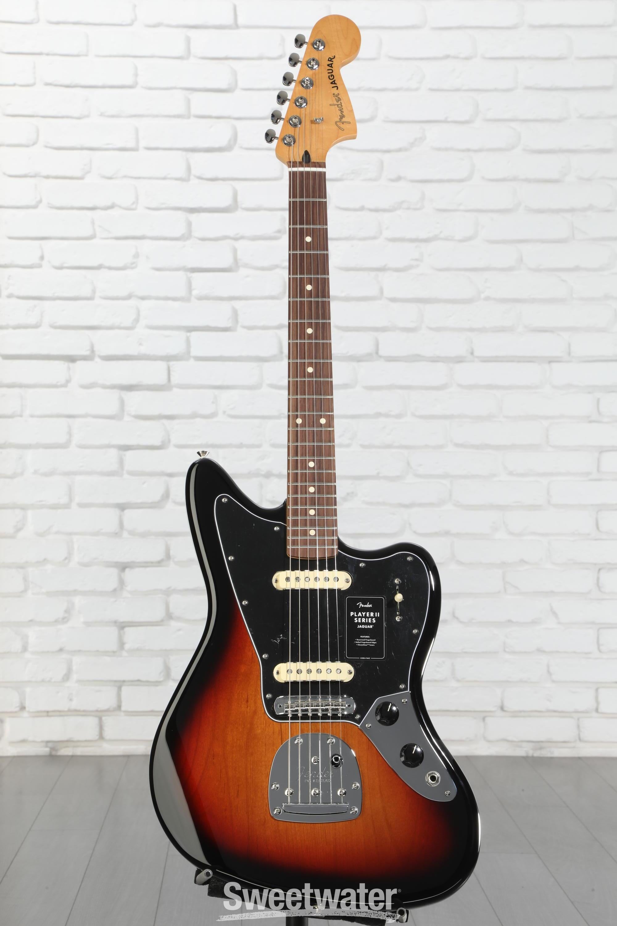 Fender Player II Jaguar Electric Guitar - 3-color Sunburst