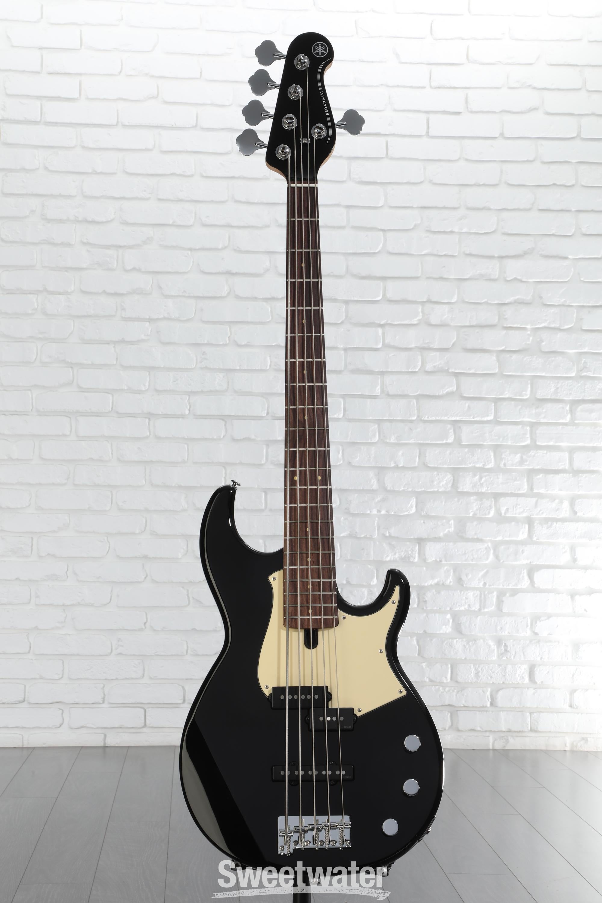 Yamaha BB435 5-string Bass Guitar - Black | Sweetwater