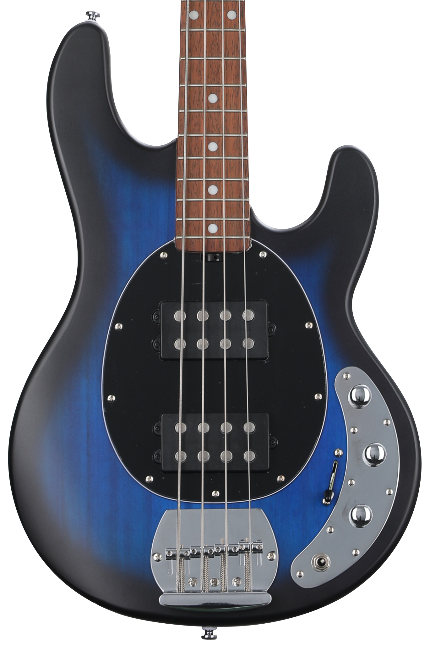 Sterling By Music Man StingRay RAY4HH Bass Guitar - Pacific Blue Burst Satin