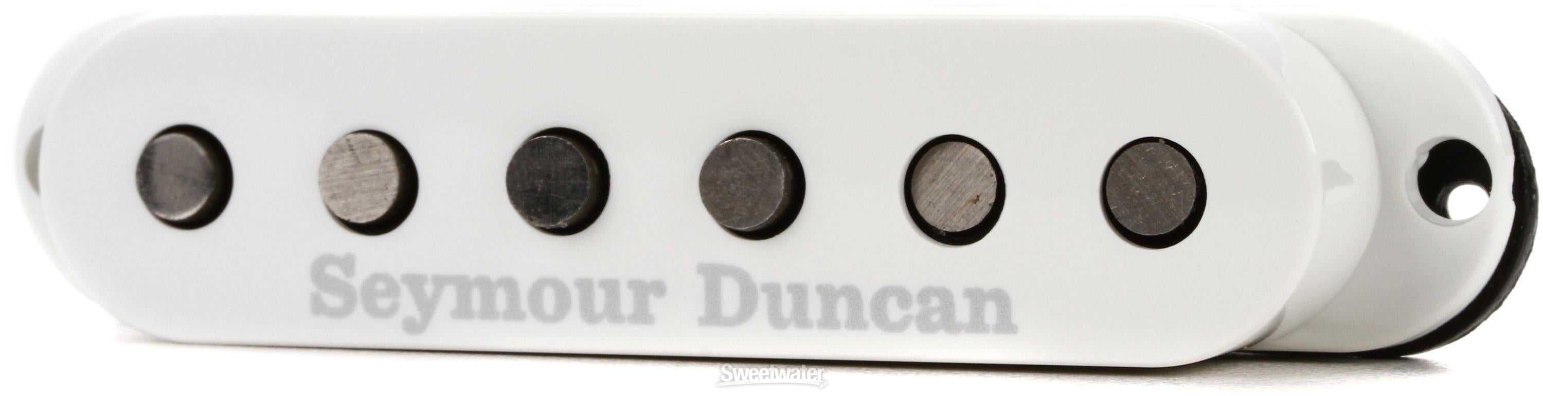 Seymour Duncan SSL-5 Custom Staggered Pole Middle (RWRP) Strat Single Coil  Pickup - White
