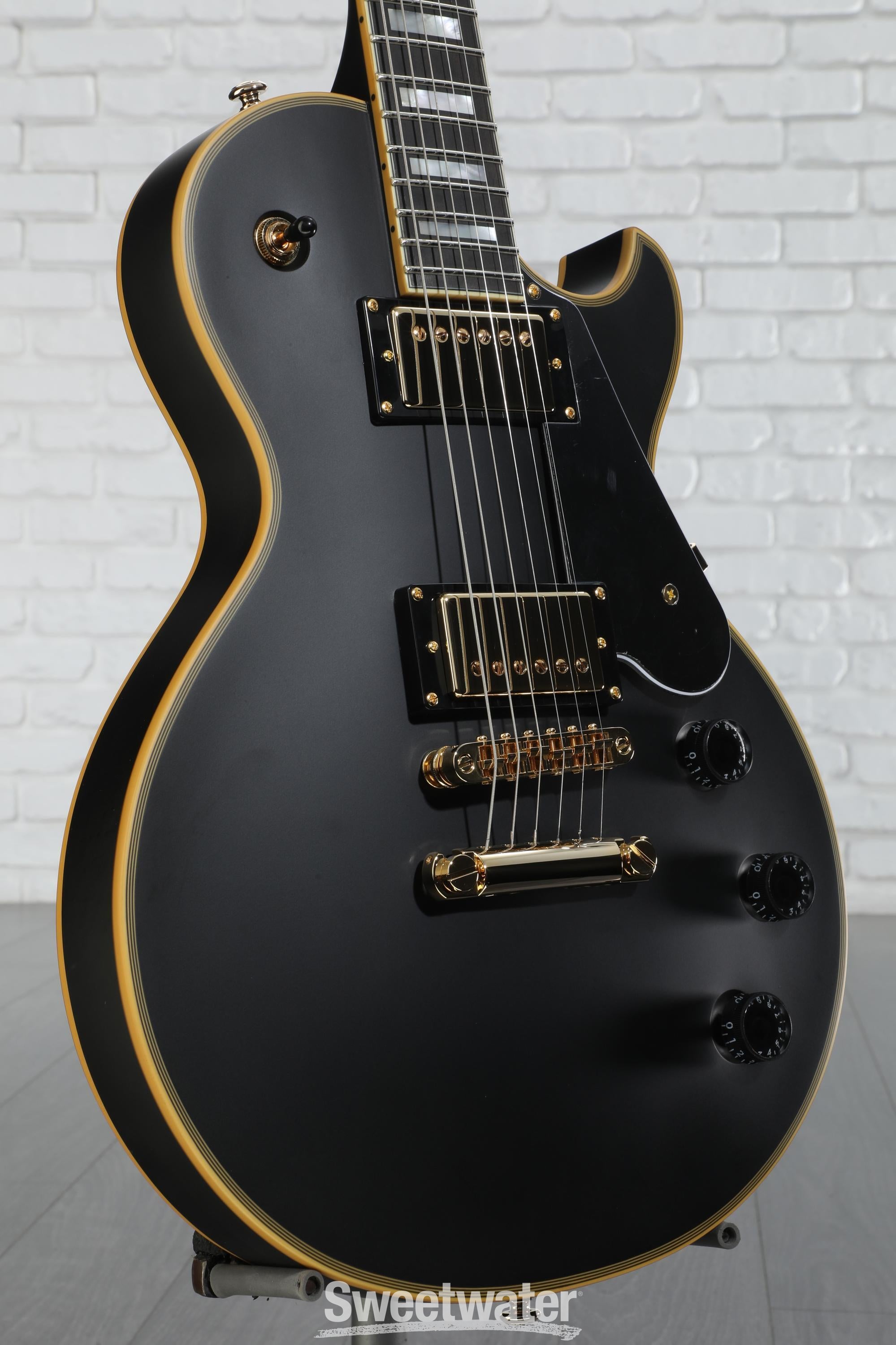 ショップレビュー ランキング Custom Solo-II Schecter Electric Satin Black Aged - Guitar テーブル・チェア・ハンモック