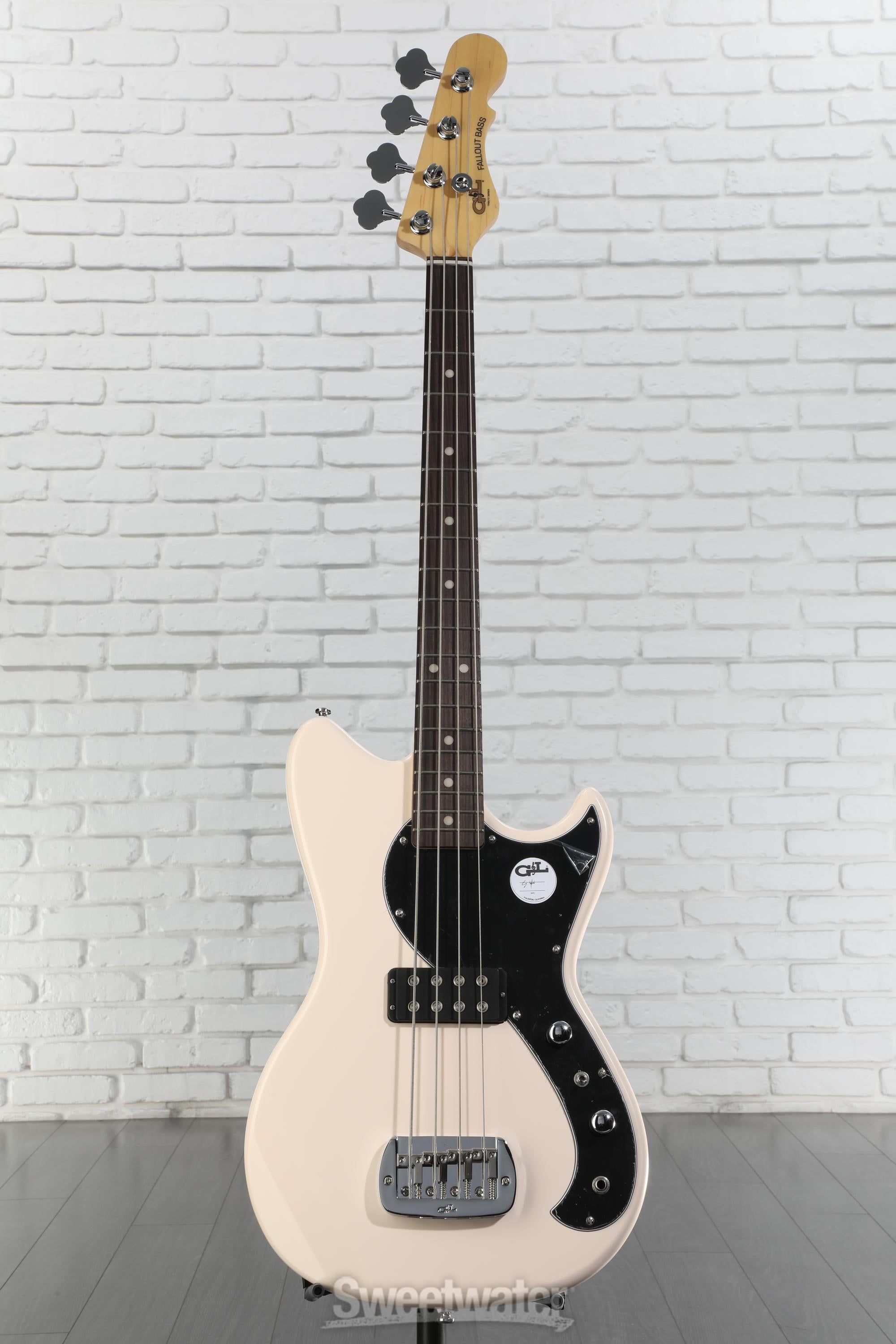 ベース G&L Fallout bass G&L Fullerton Deluxe Fallout Shortscale Electric Bass Shell