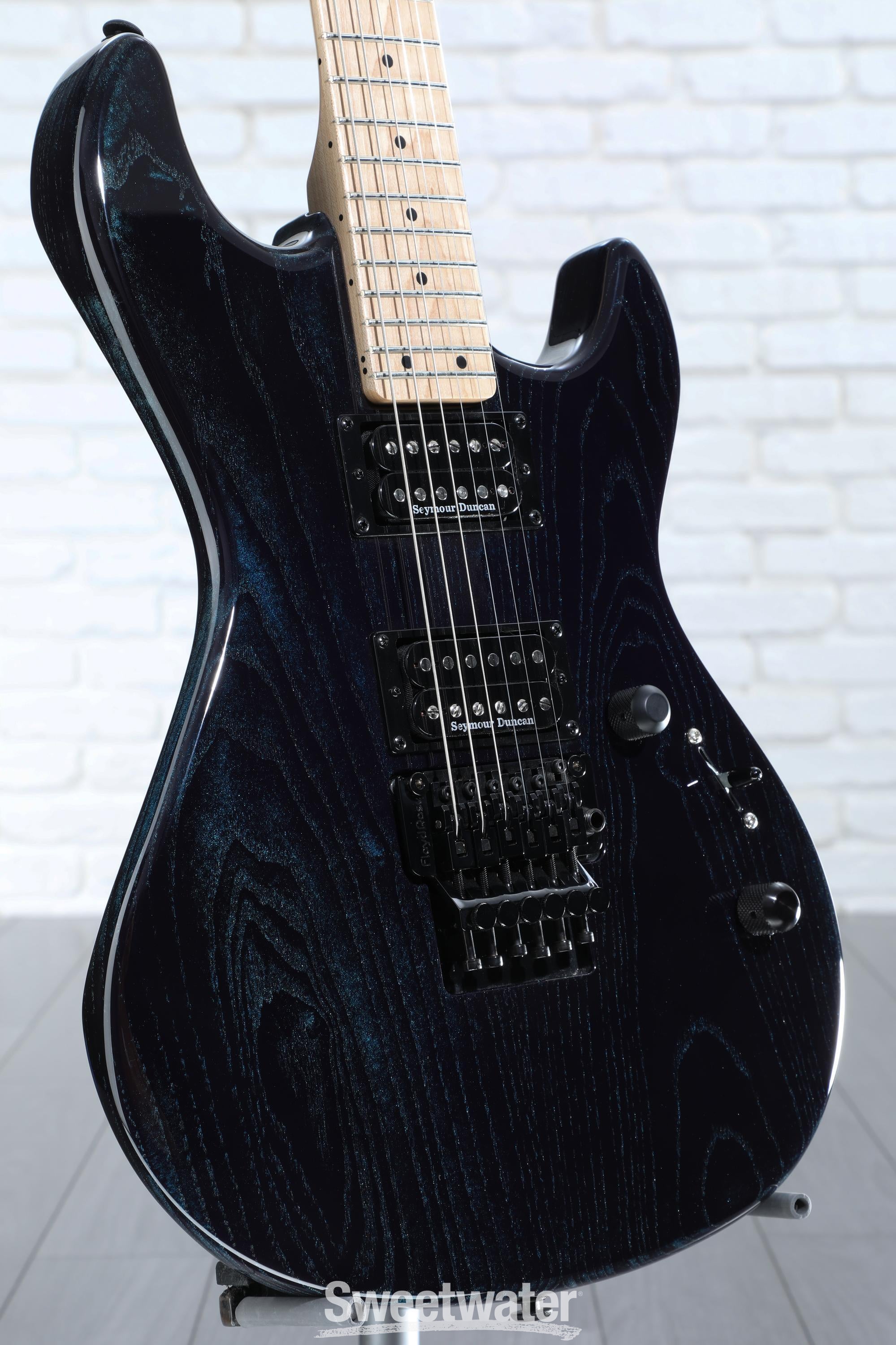 G&L Custom Shop Rampage 24 Electric Guitar - Blue Ice with