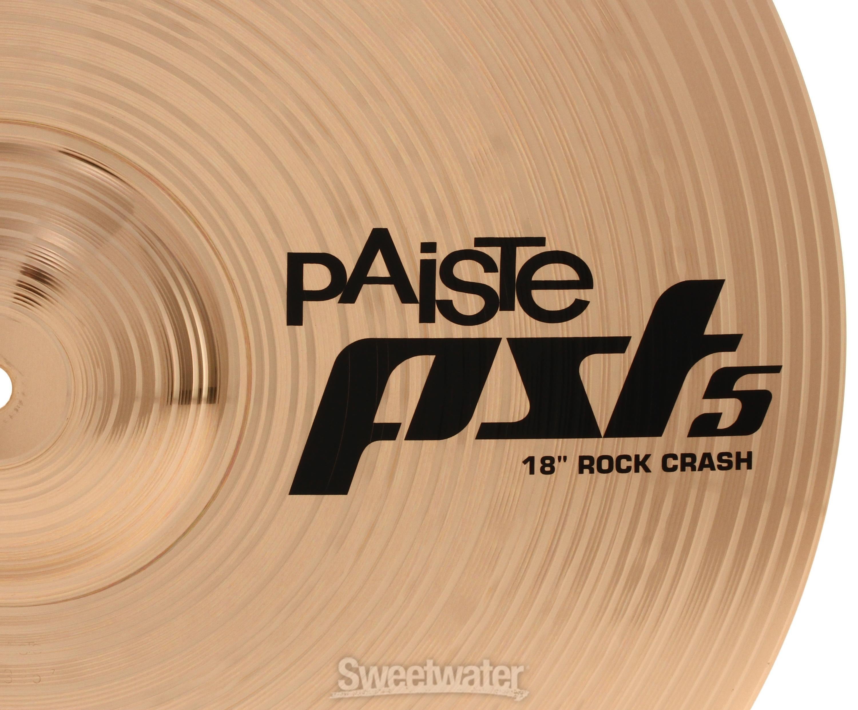 Paiste 18 inch PST 5 Rock Crash Cymbal | Sweetwater