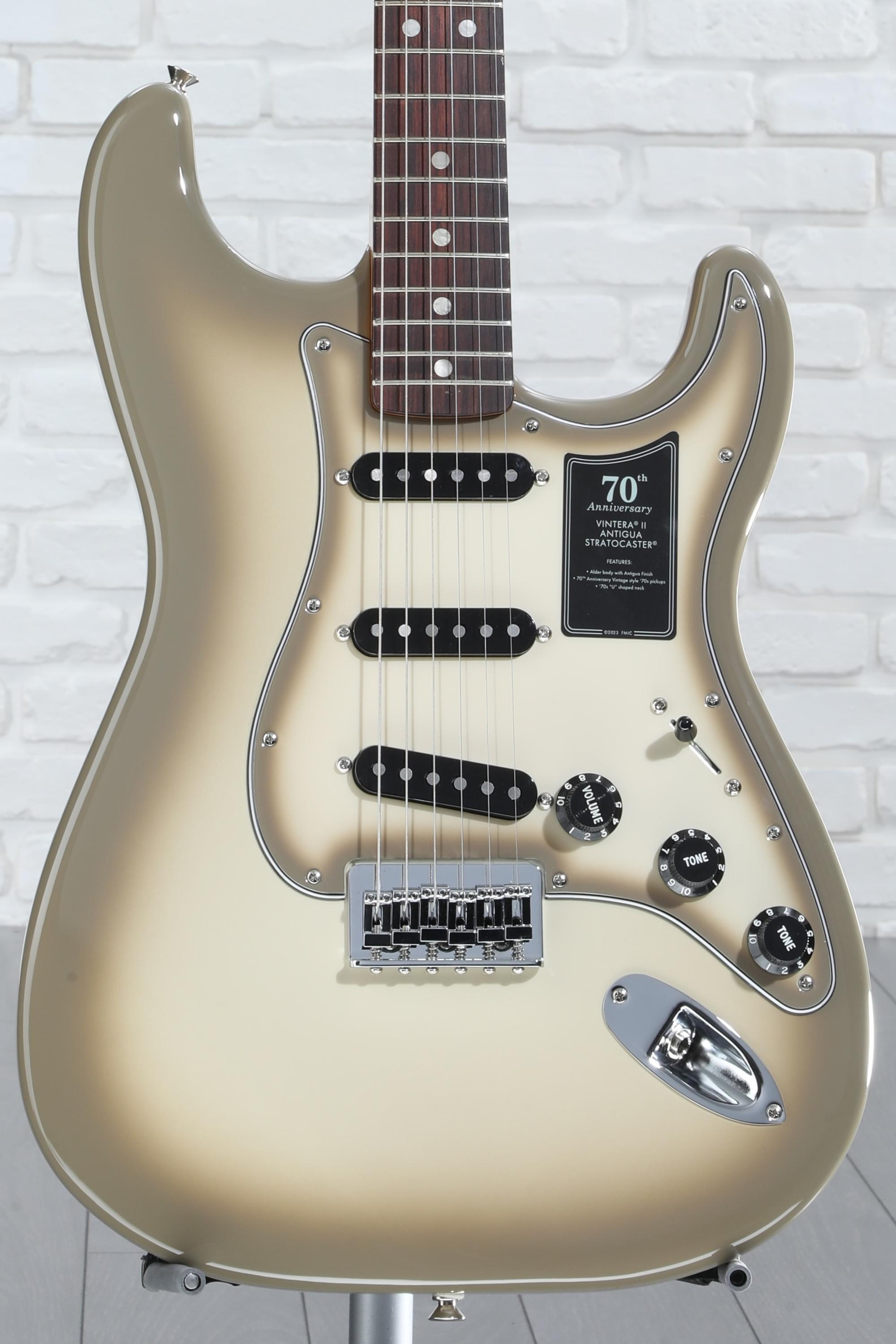 Fender 70th-anniversary Vintera II Antigua Stratocaster Electric