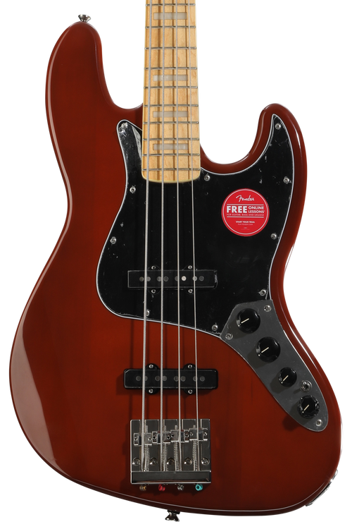 Squier Classic Vibe Active '70s Jazz Bass - Mocha | Sweetwater