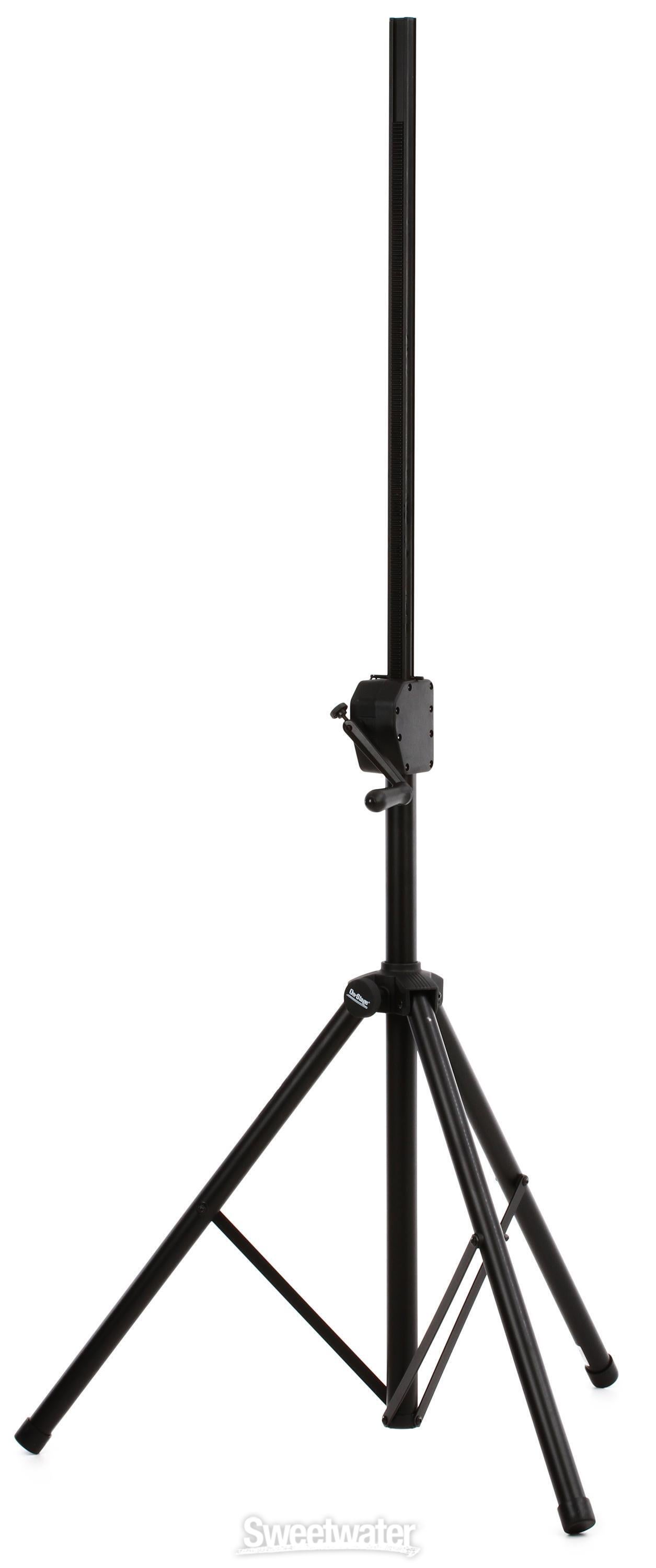 On-Stage SS8800B+ Power Crank-up Speaker Stand Sweetwater