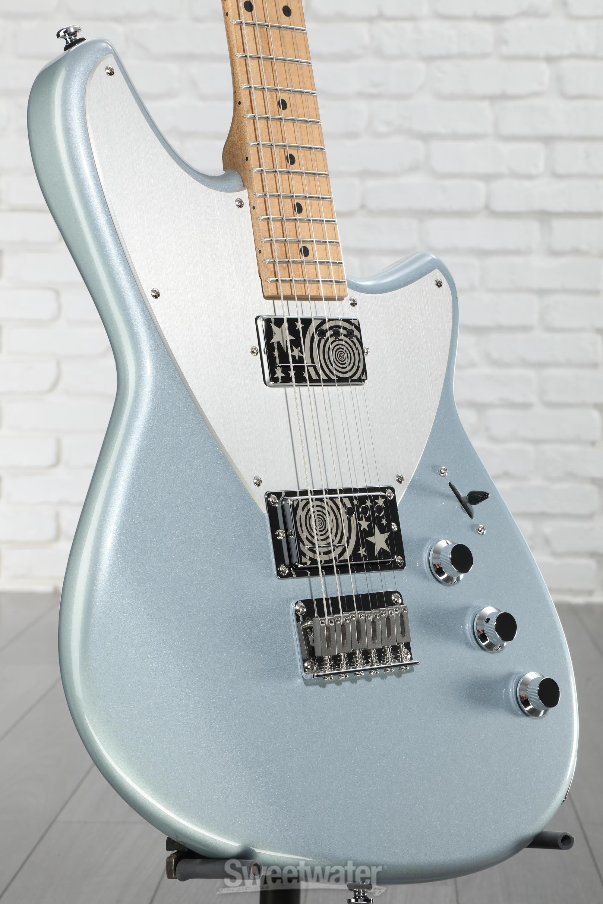 Reverend Billy Corgan Z-One Electric Guitar - Silver Freeze