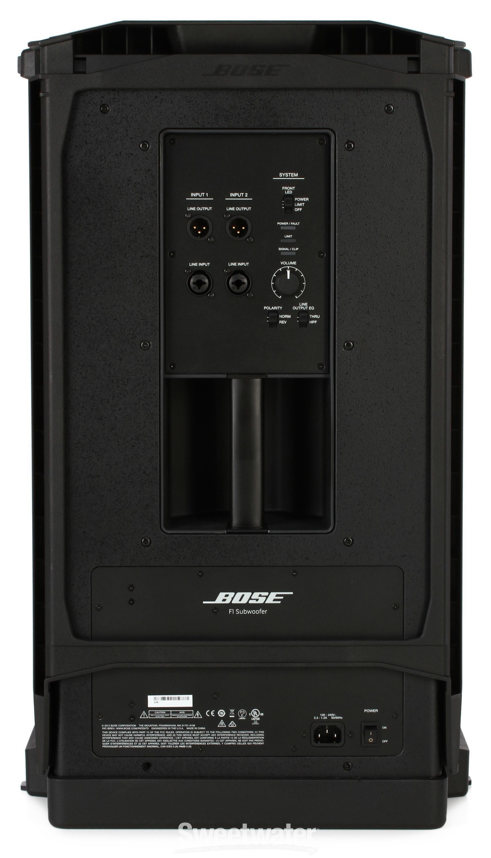 Bose f1 sales powered subwoofer